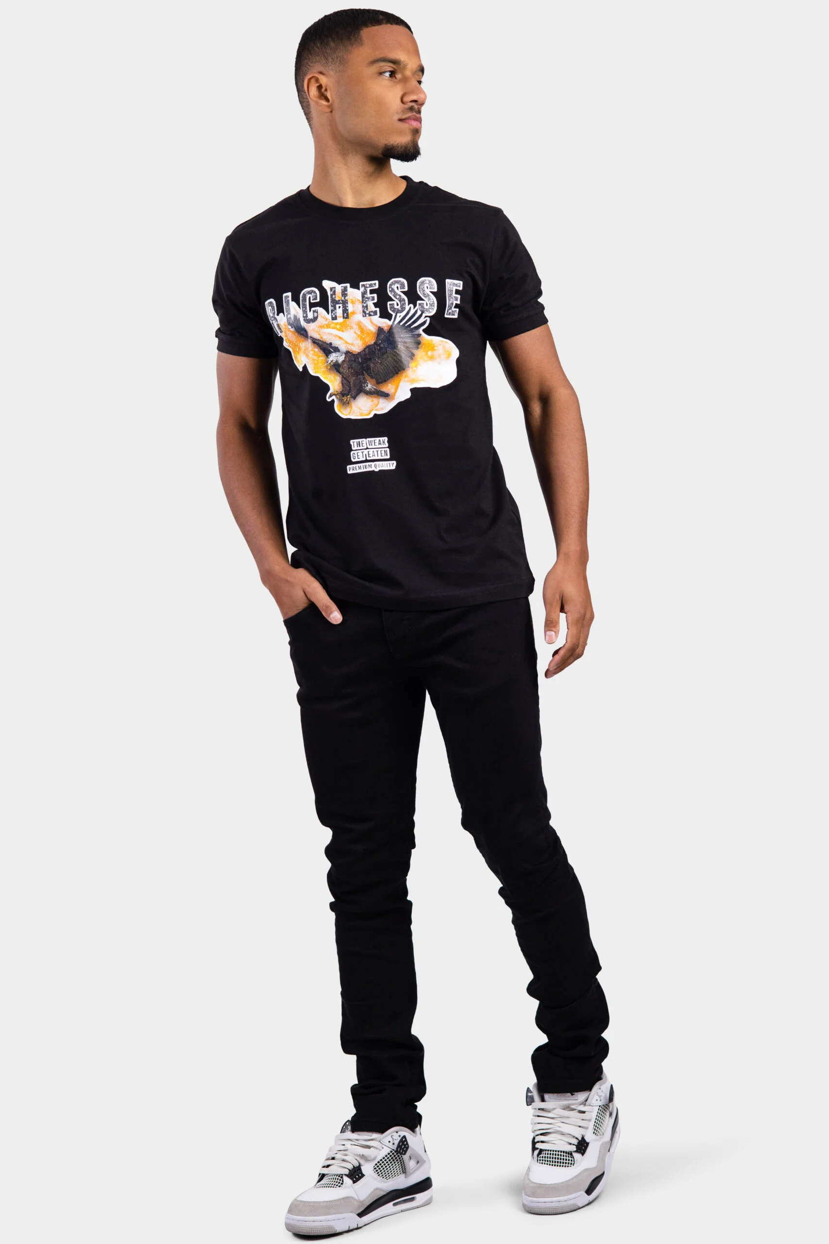 AIGLE BLACK T-SHIRT - Image 3