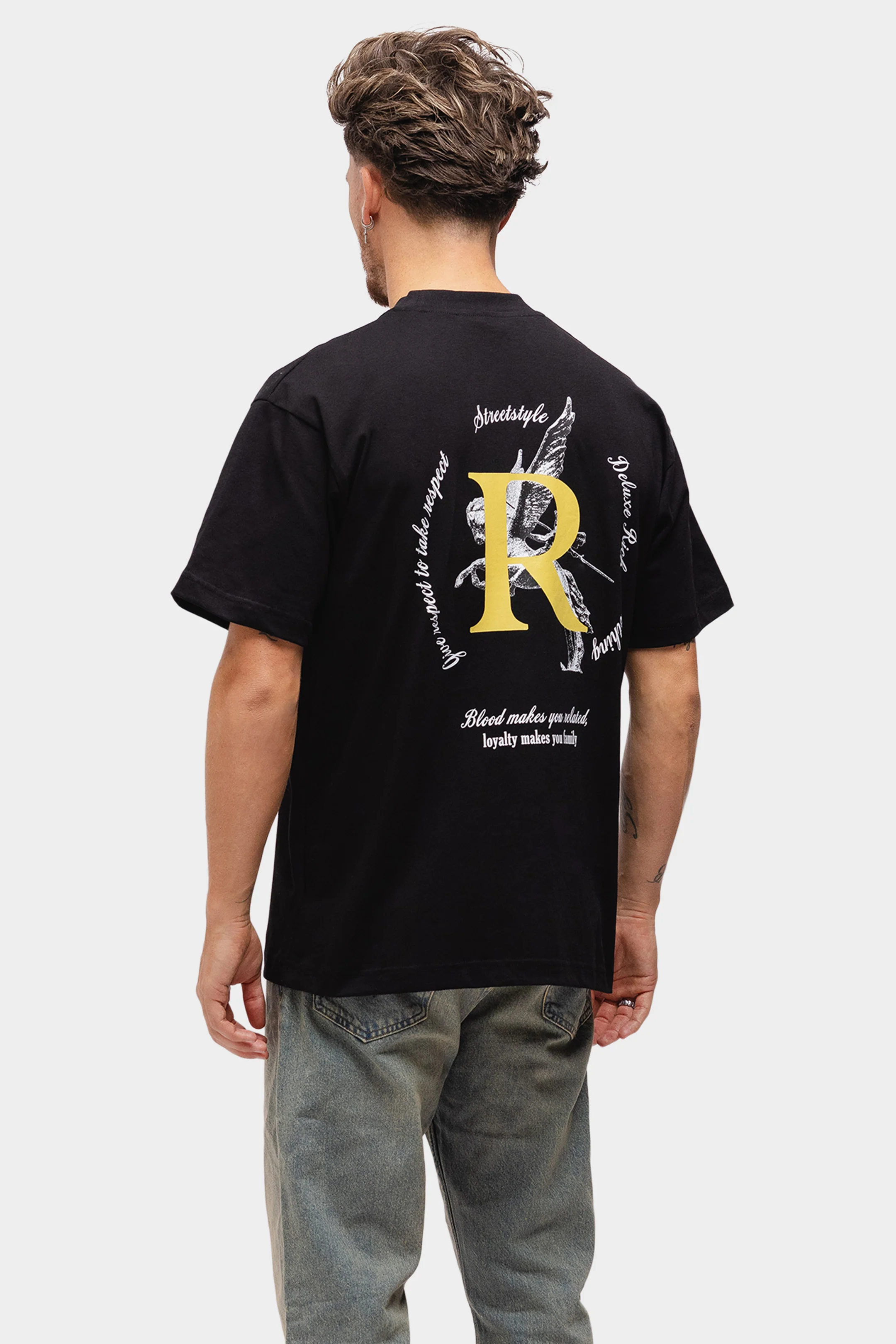 ARTEMIS T-SHIRT BLACK YELLOW - Image 4