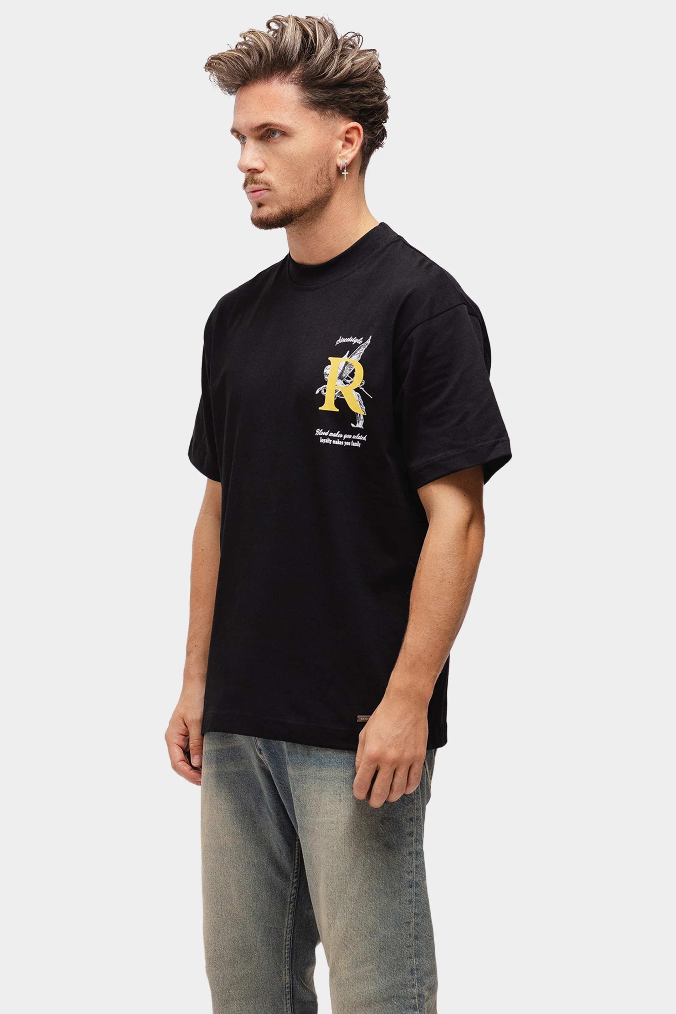 ARTEMIS T-SHIRT BLACK YELLOW - Image 5