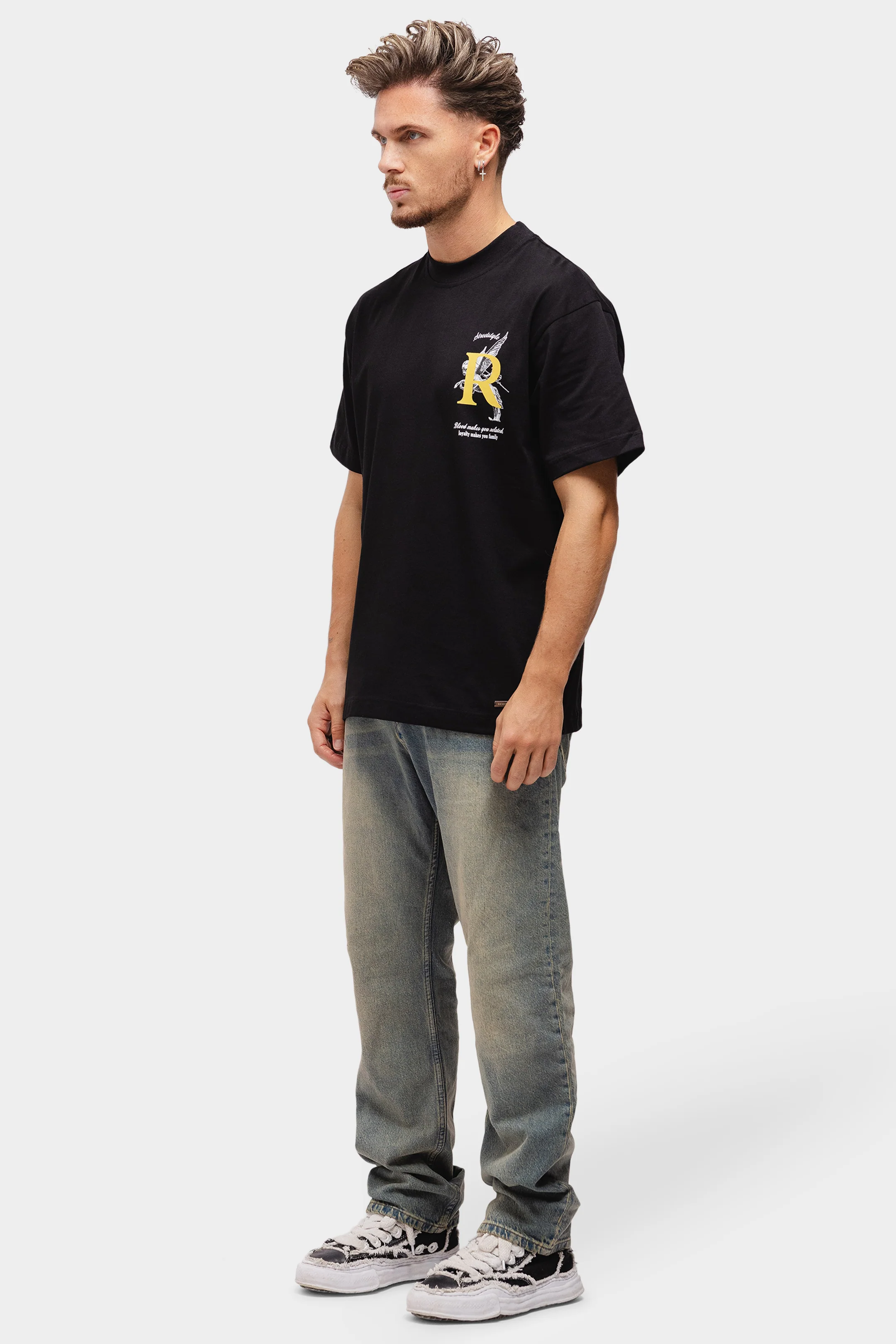 ARTEMIS T-SHIRT BLACK YELLOW - Image 7