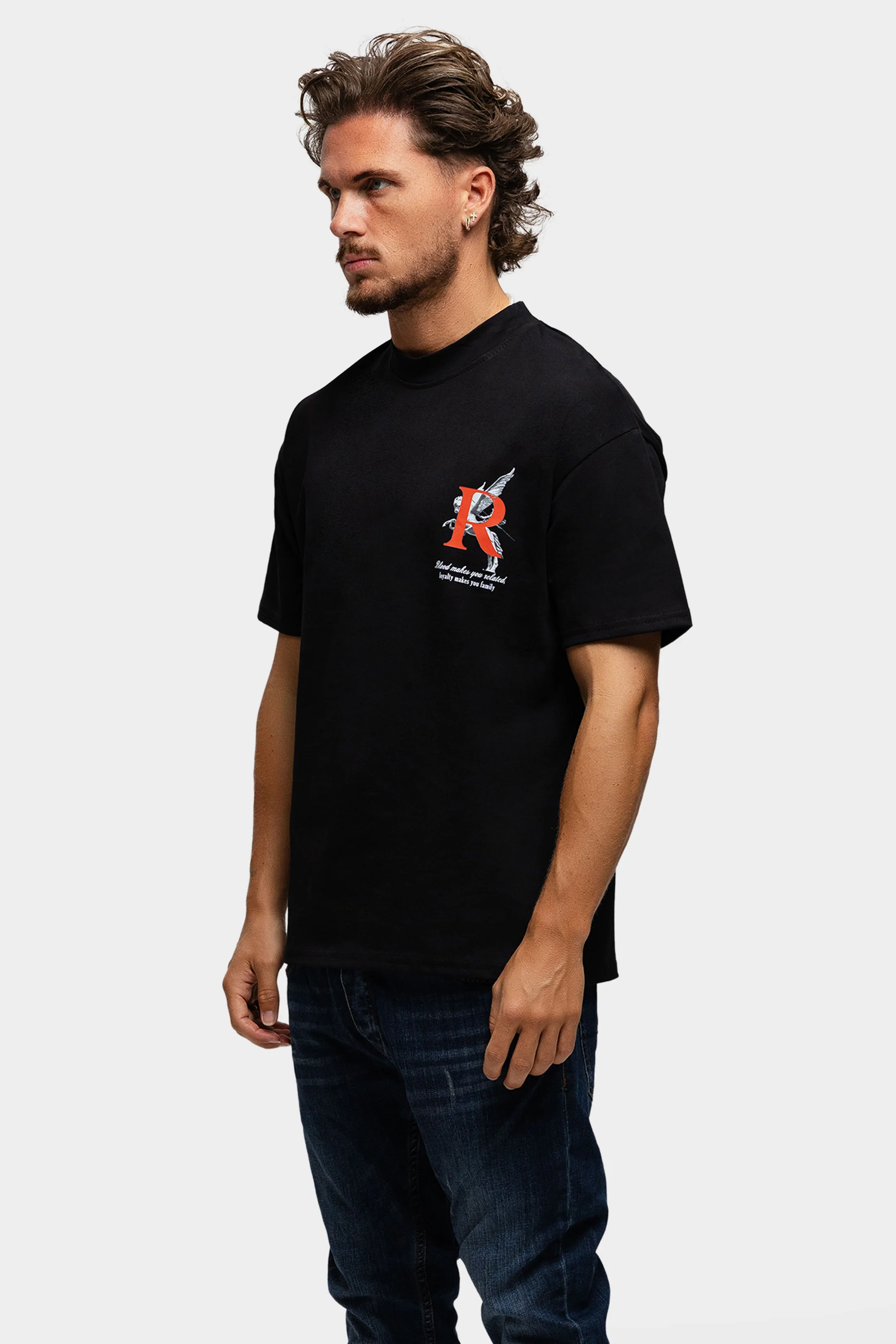 ARTEMIS T-SHIRT BLACK RED - Image 3