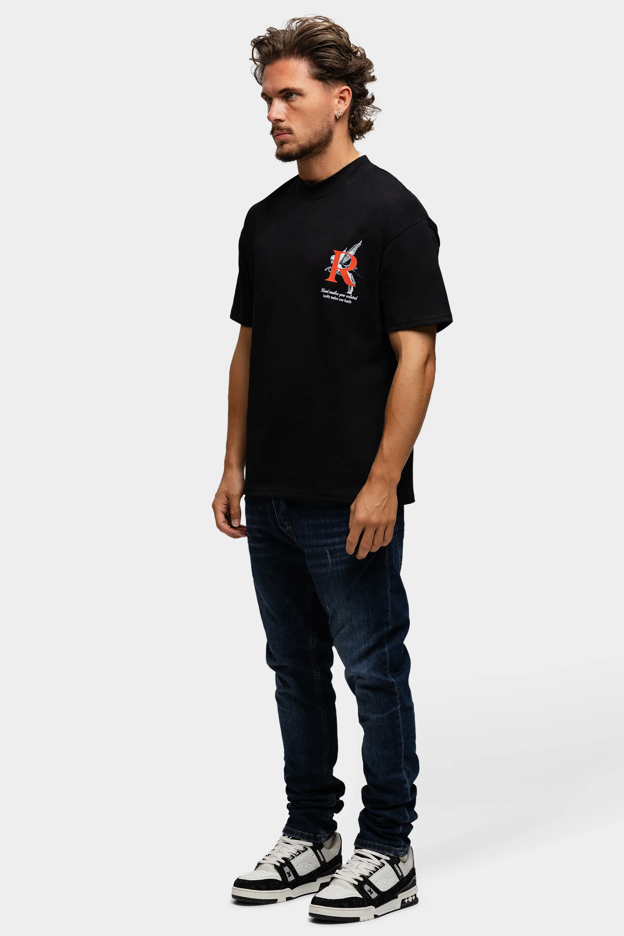 ARTEMIS T-SHIRT BLACK RED - Image 4
