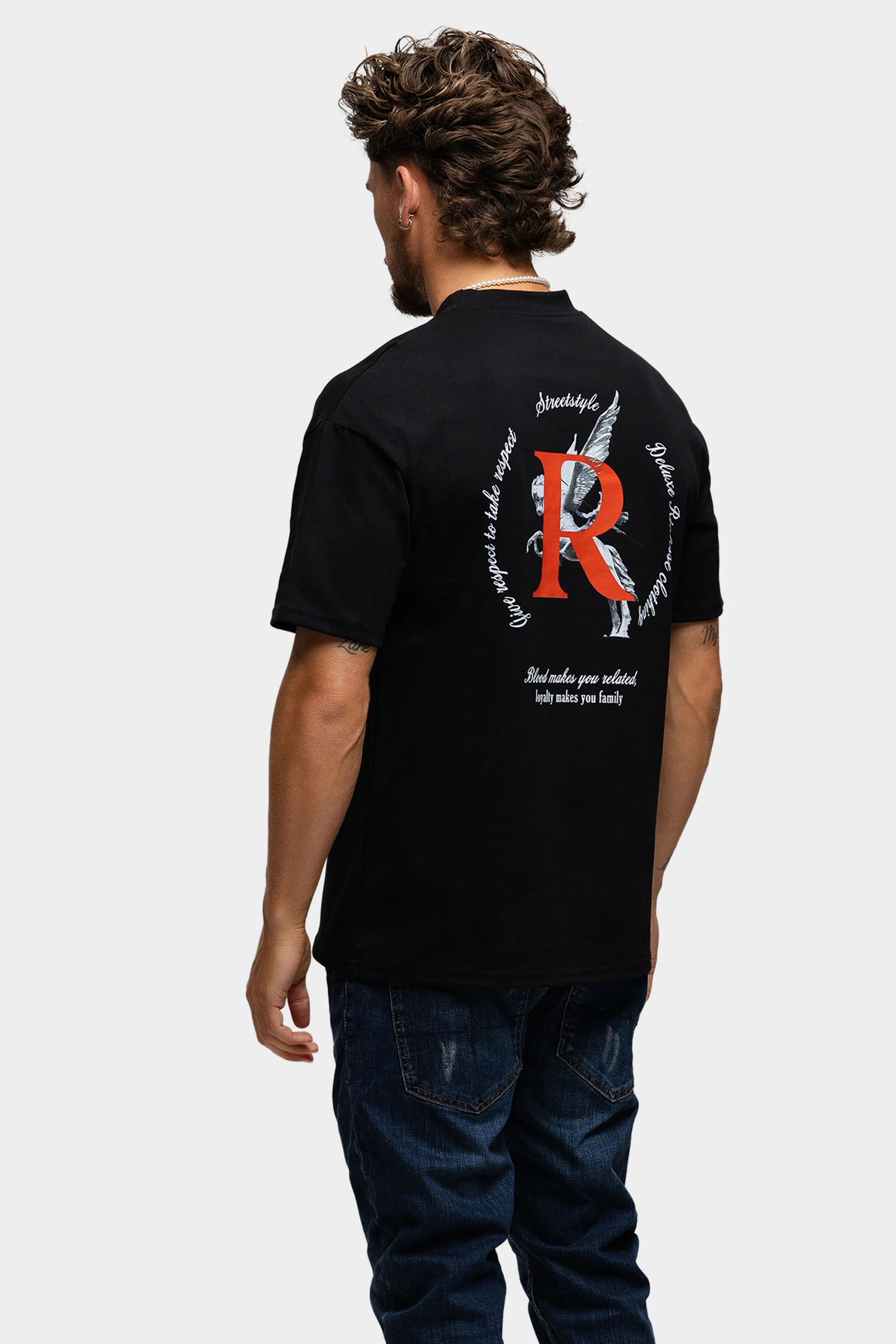 ARTEMIS T-SHIRT BLACK RED - Image 5