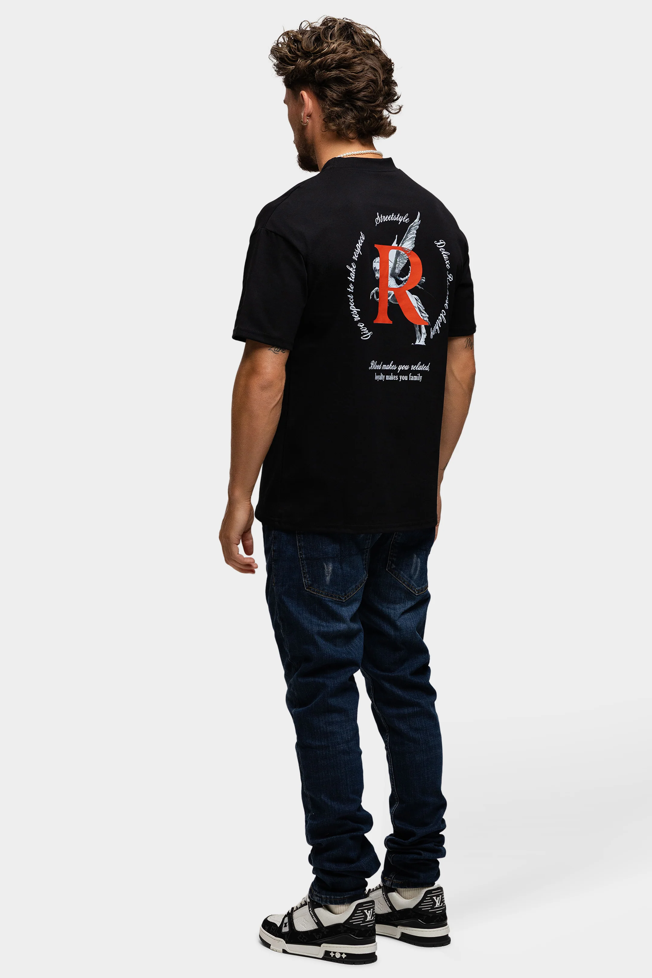 ARTEMIS T-SHIRT BLACK RED - Image 6