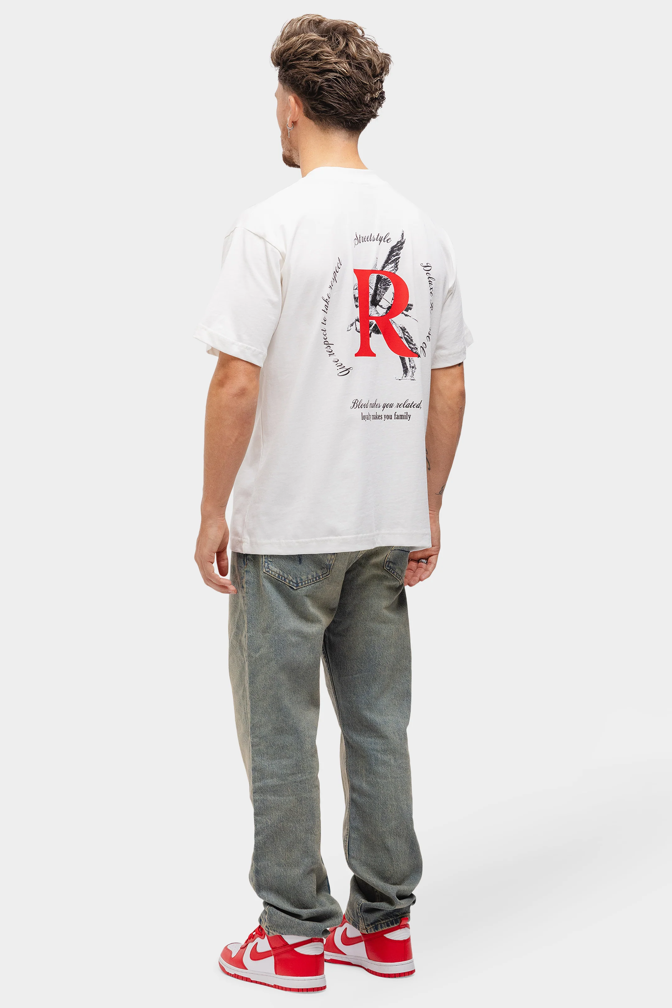 ARTEMIS T-SHIRT WHITE RED - Image 7