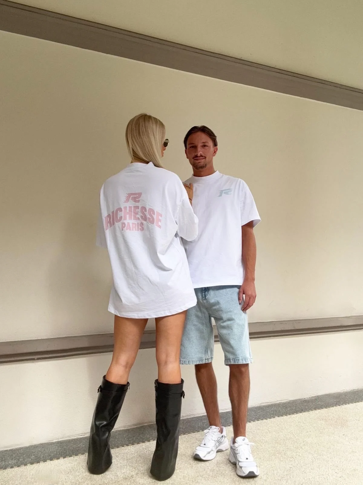 PARIS T-SHIRT WHITE PINK - Image 10
