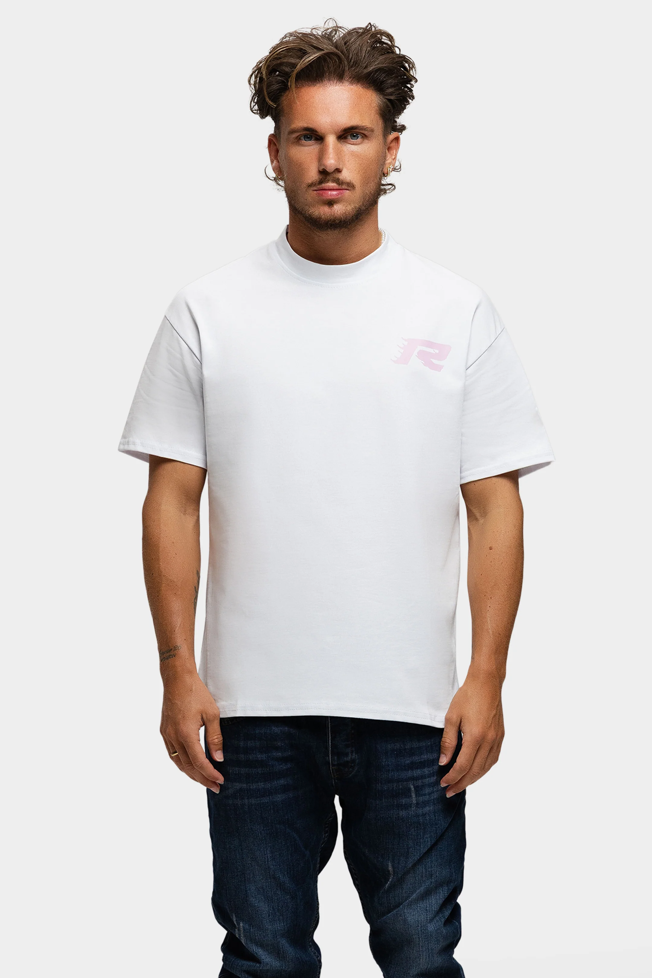 PARIS T-SHIRT WHITE PINK - Image 4