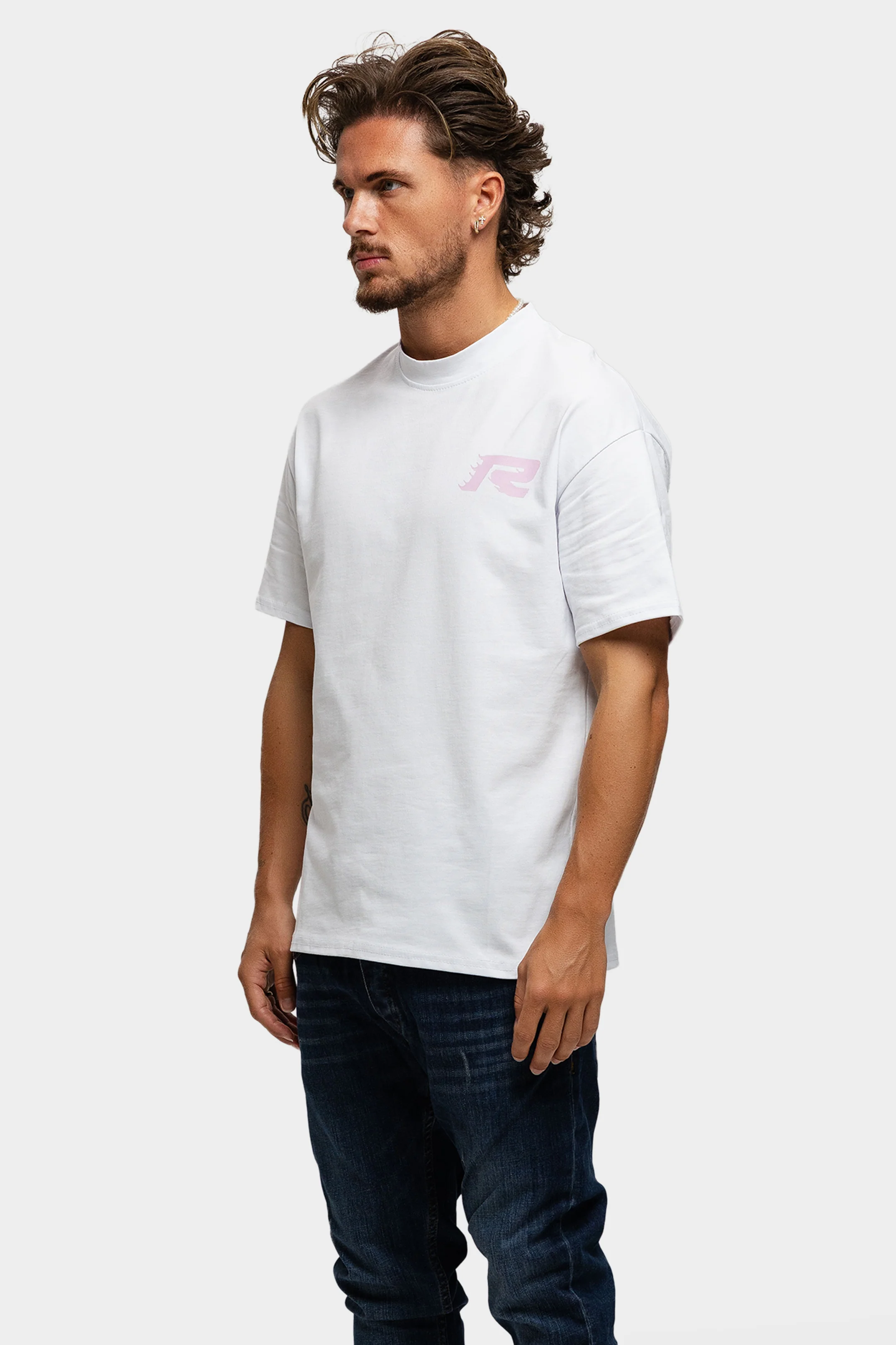 PARIS T-SHIRT WHITE PINK - Image 6