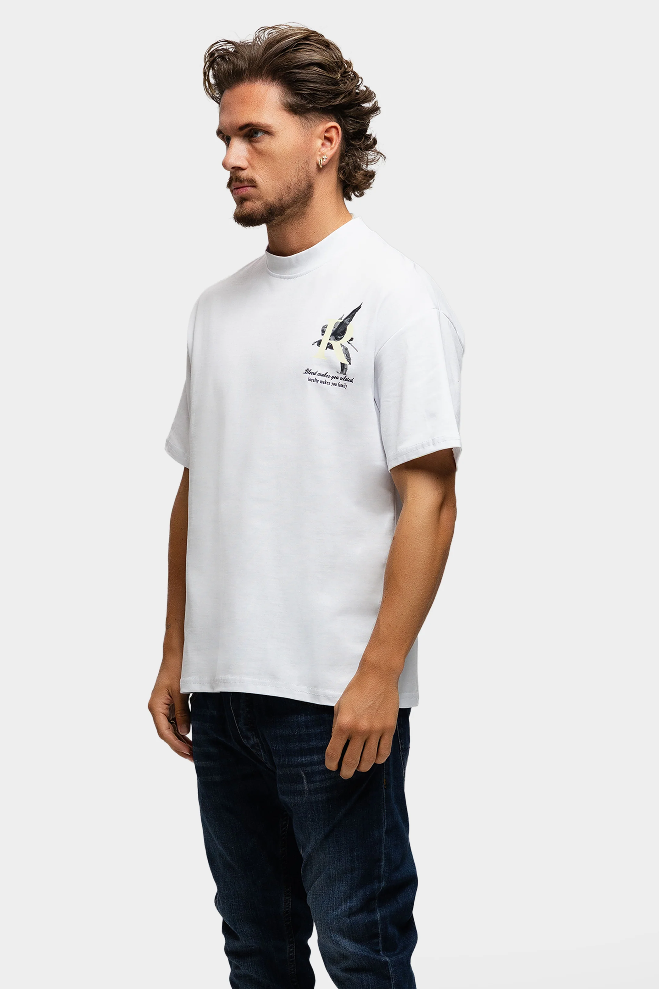 ARTEMIS T-SHIRT WHITE YELLOW - Image 3