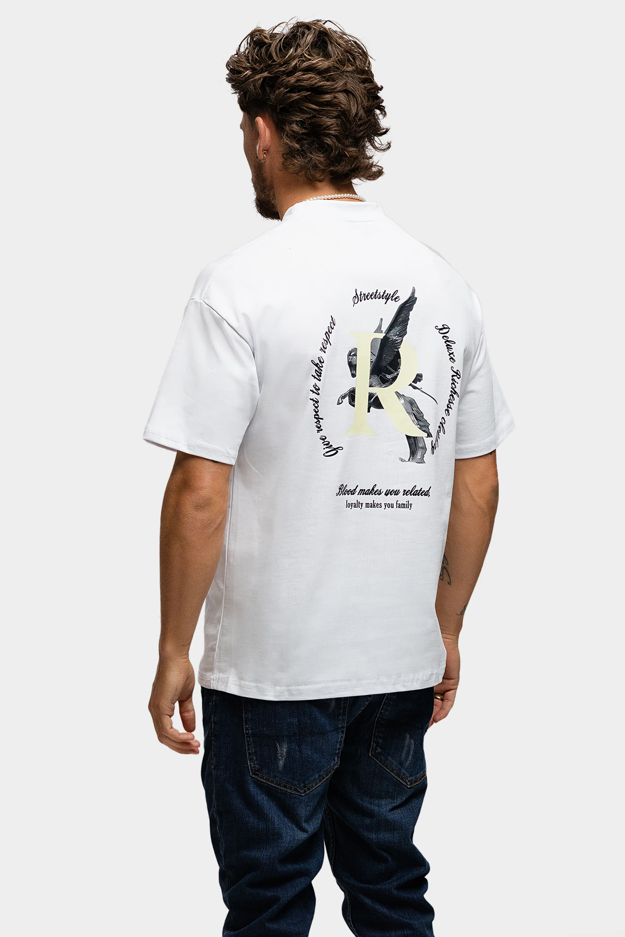 ARTEMIS T-SHIRT WHITE YELLOW - Image 5