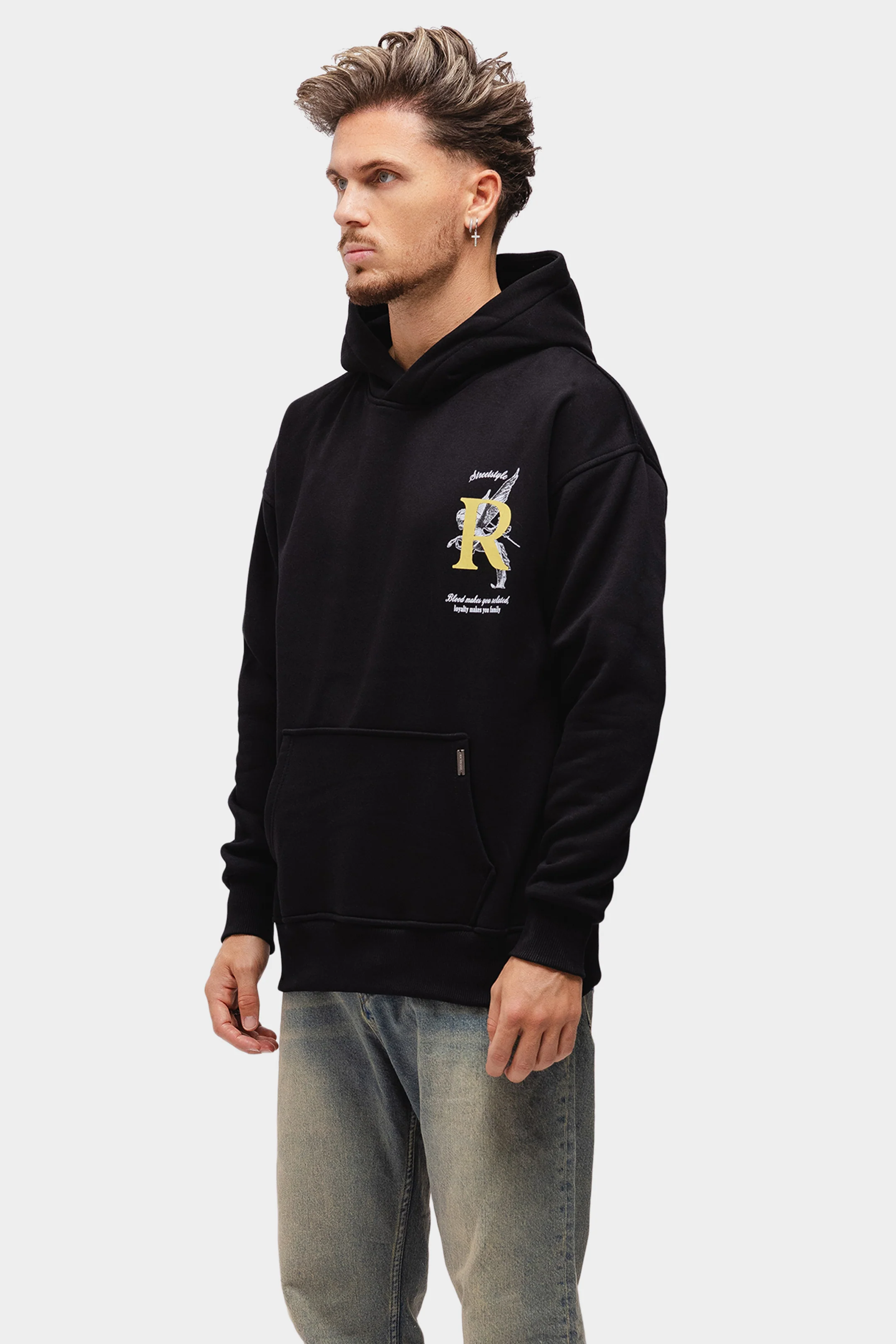 ARTEMIS HOODIE BLACK - Image 3
