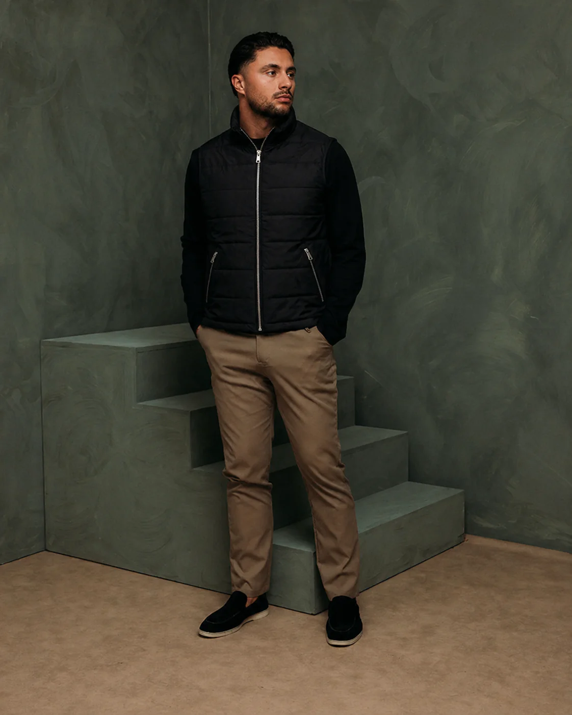 BASE BODYWARMER BLACK