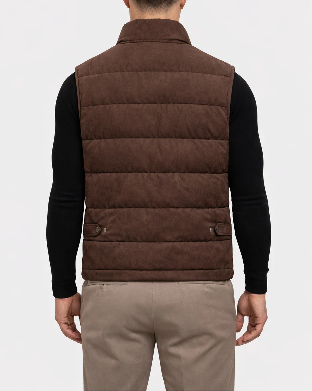 BASE BODYWARMER BROWN - Image 4