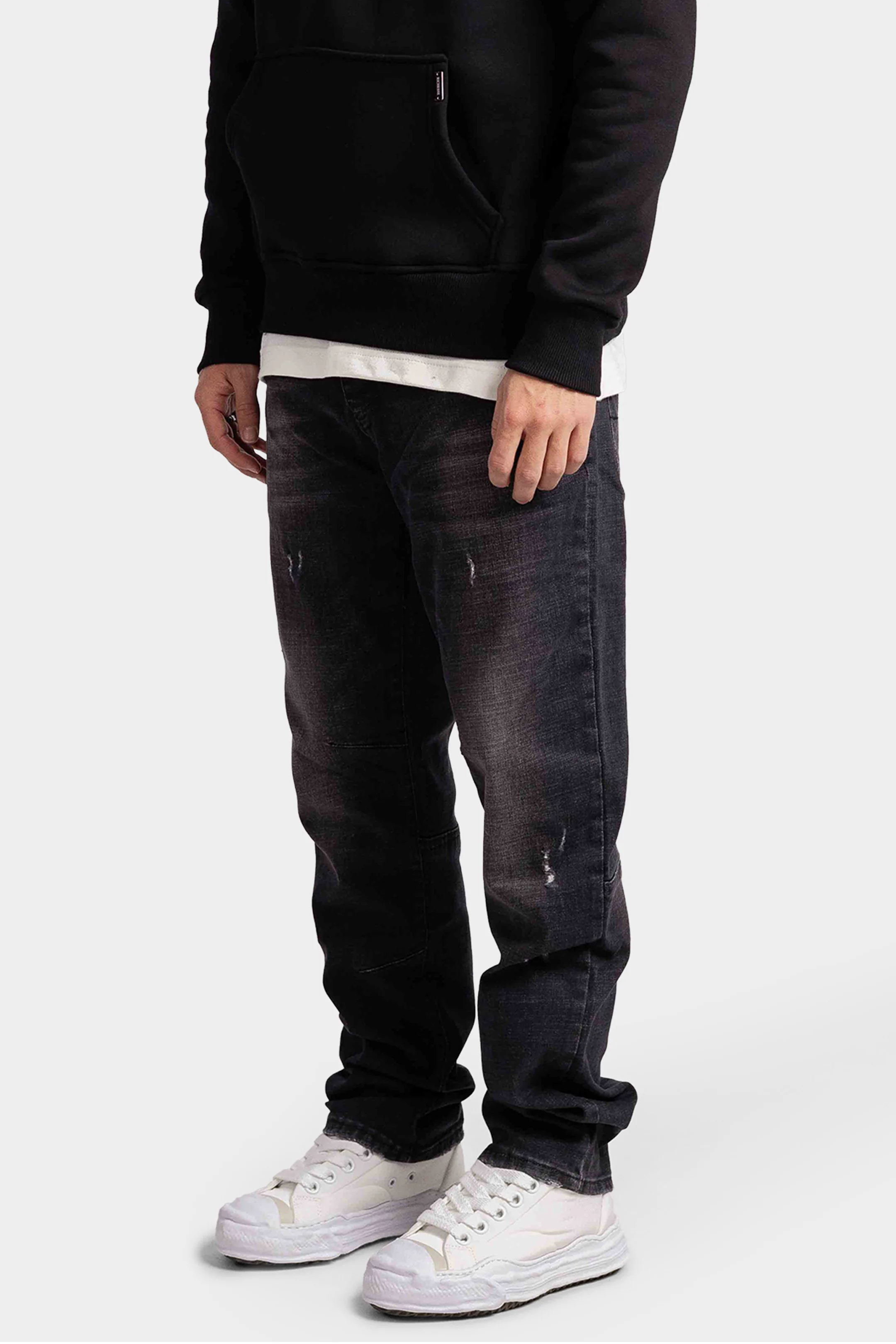 BULLET BLACK BAGGY JEANS - Image 3