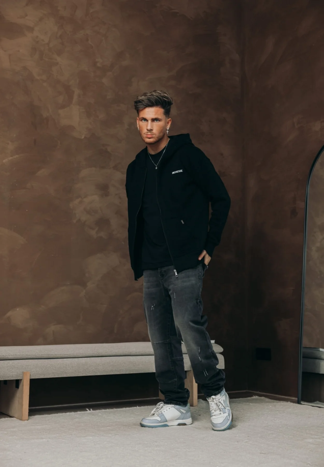 BULLET BLACK BAGGY JEANS - Image 9