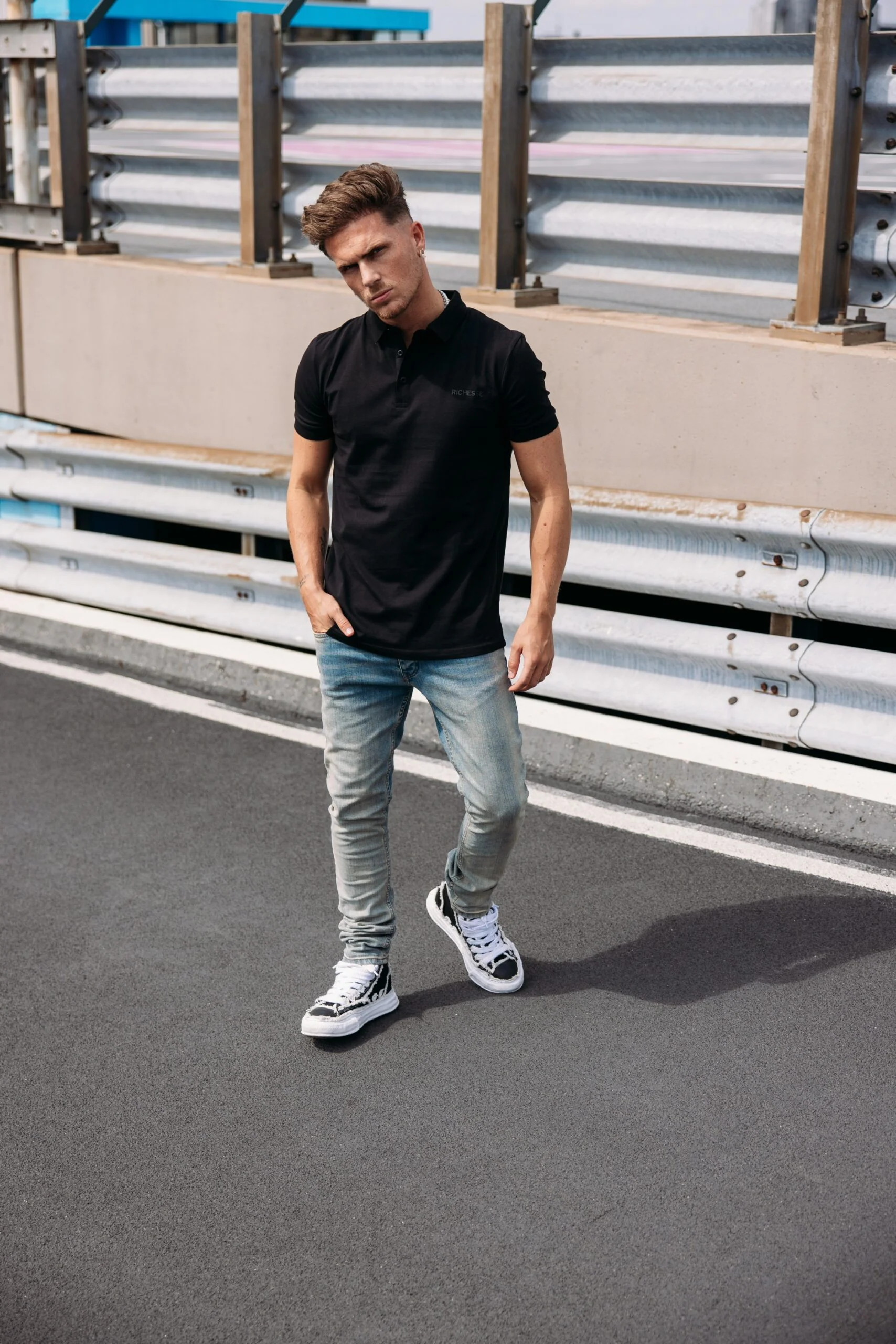 CREW POLO BLACK - Image 3