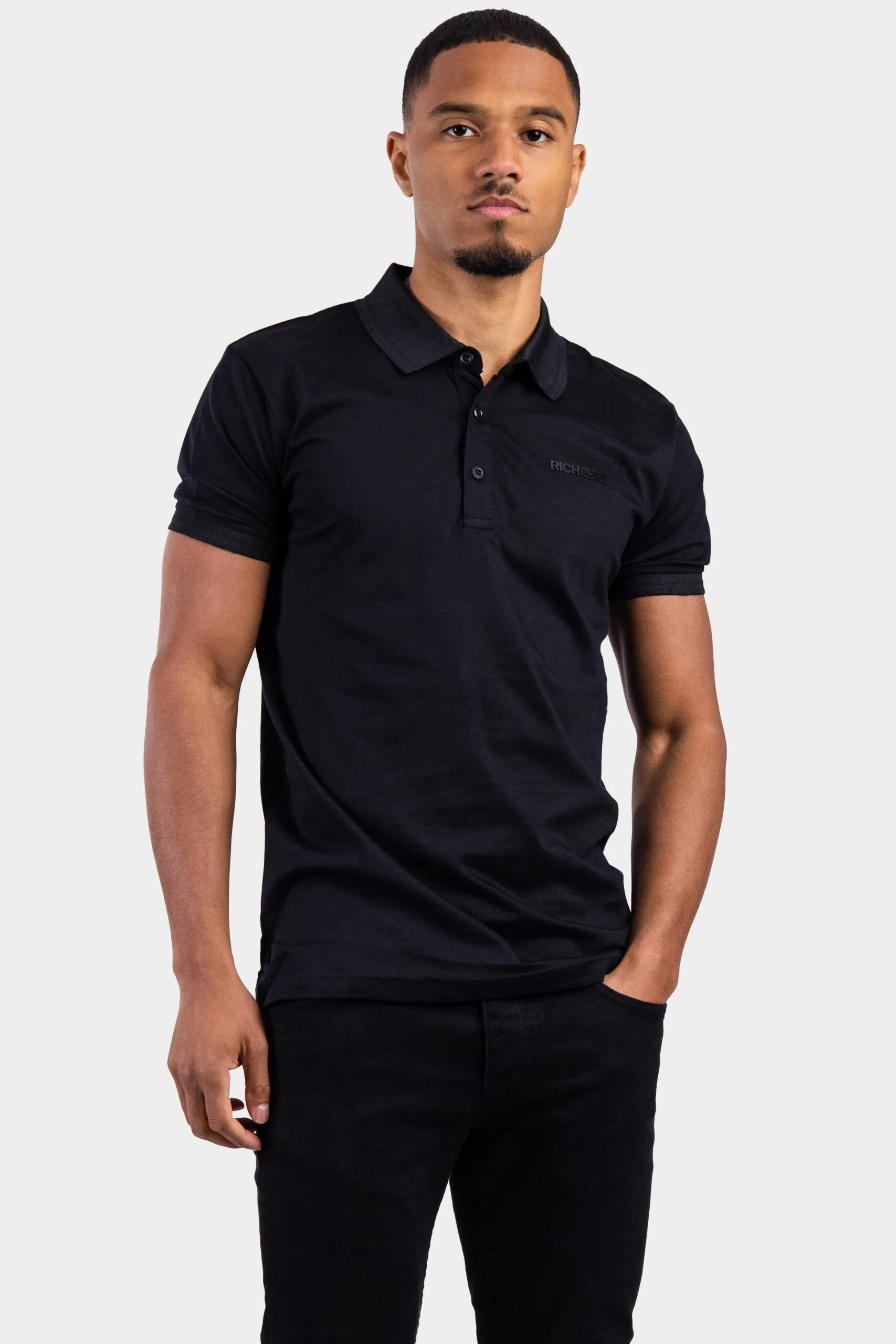 CREW POLO BLACK - Image 5