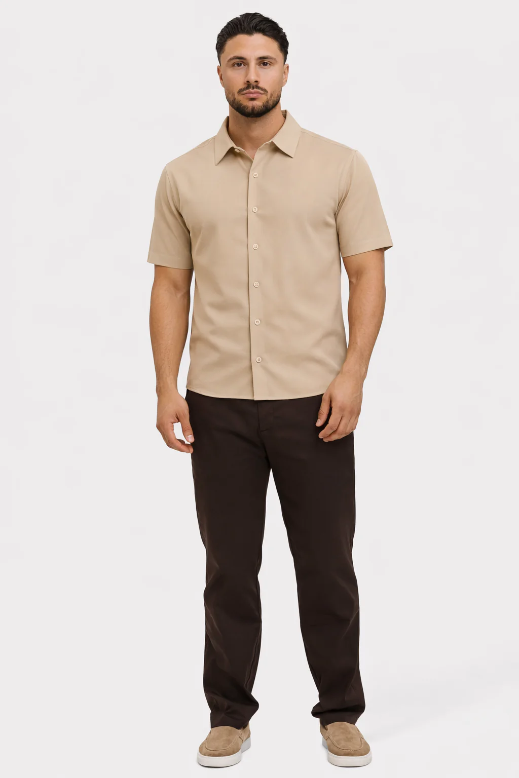 COMO MATTE SHIRT | CREME - Image 3
