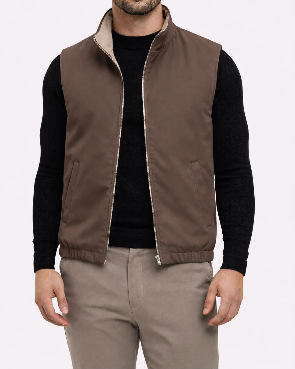 CORE BODYWARMER BROWN - Image 2