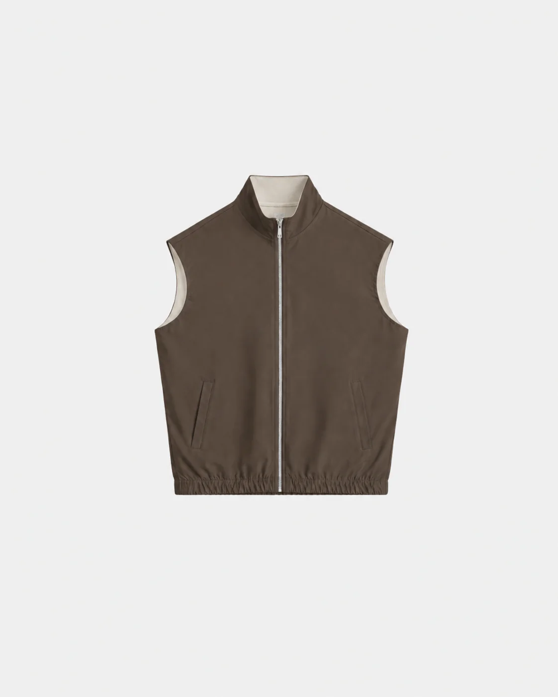 CORE BODYWARMER DARK BROWN - Image 2
