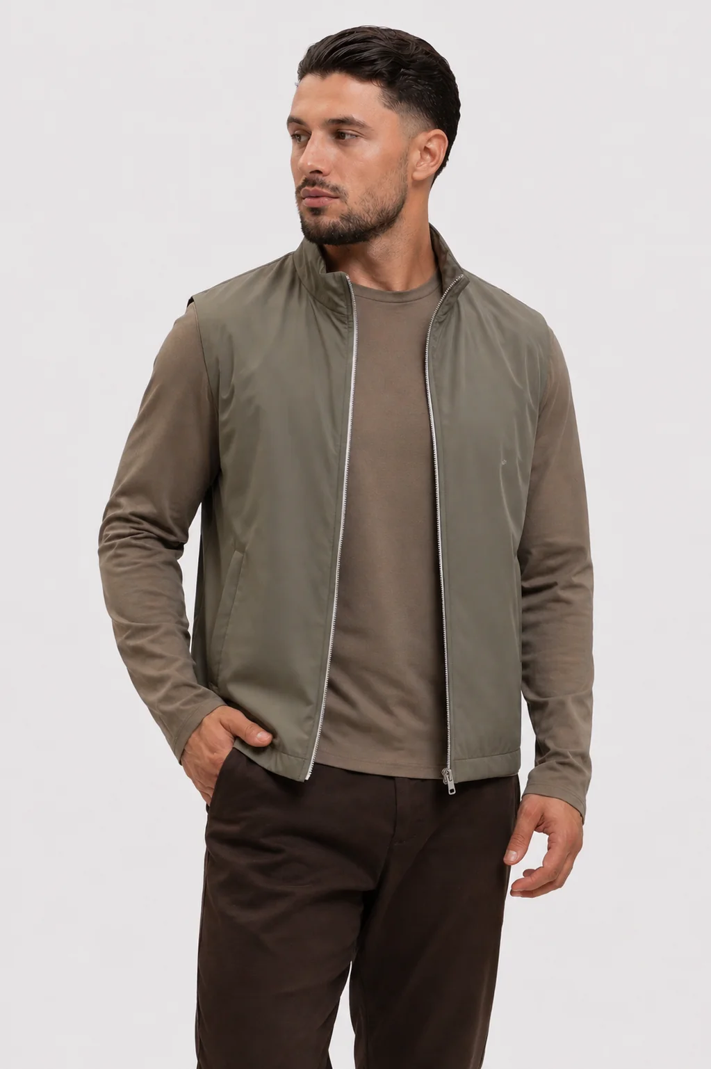 CORE BODYWARMER OLIVE