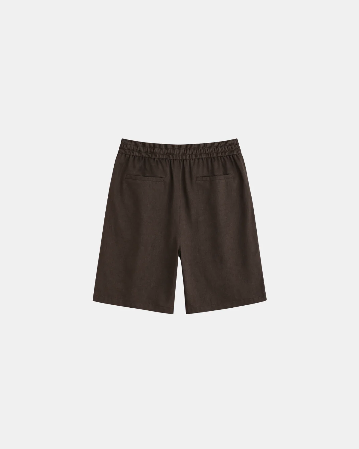 CORE LINNEN SHORT | DEEP BROWN - Image 3