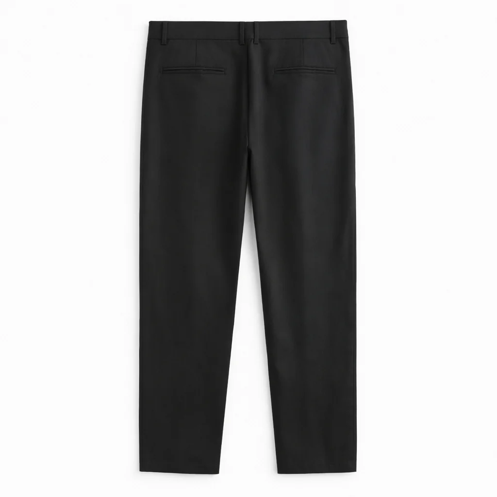 CORE STRAIGHT PANTS BLACK - Image 5