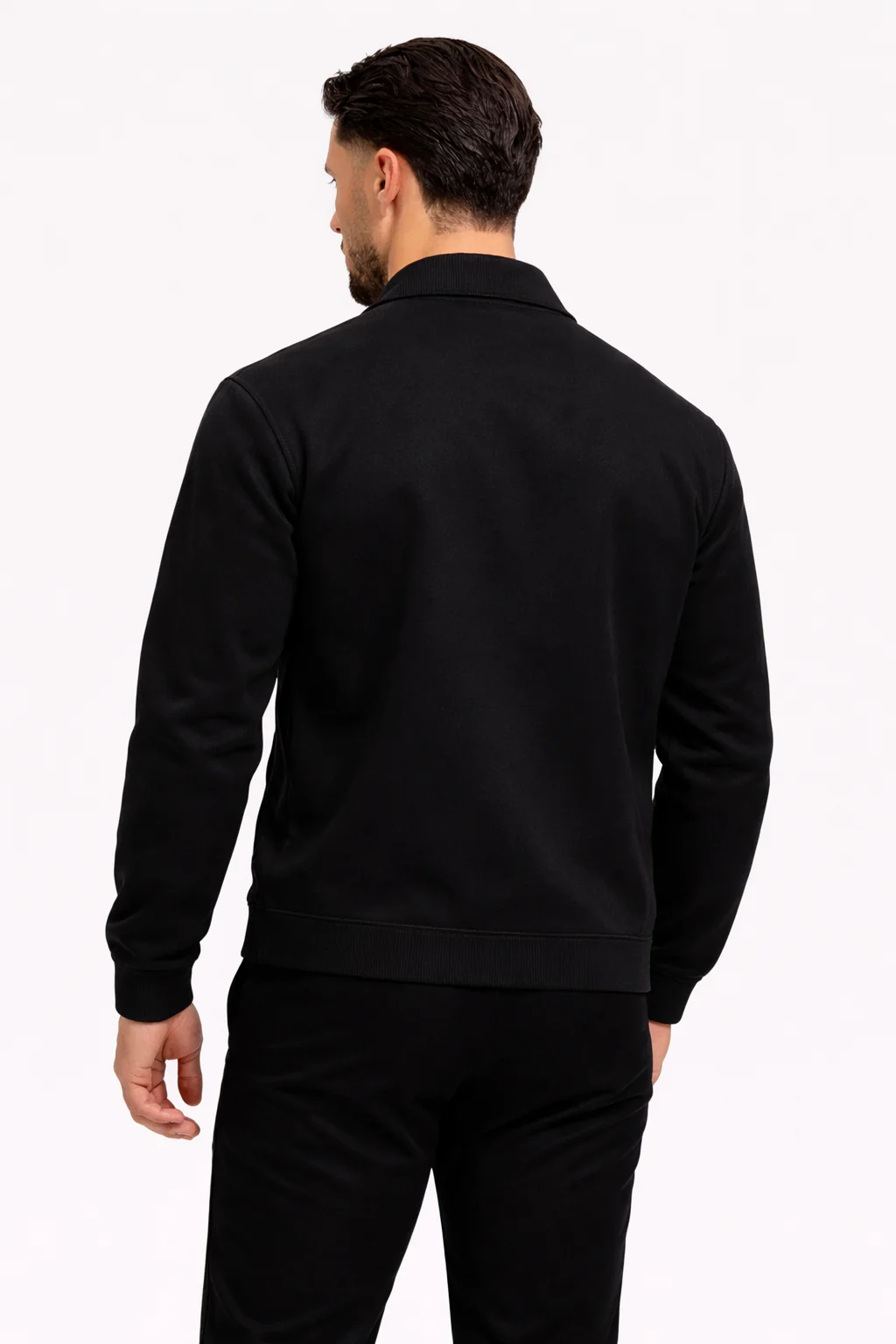 CORE ZIP JACKET | BLACK - Image 4