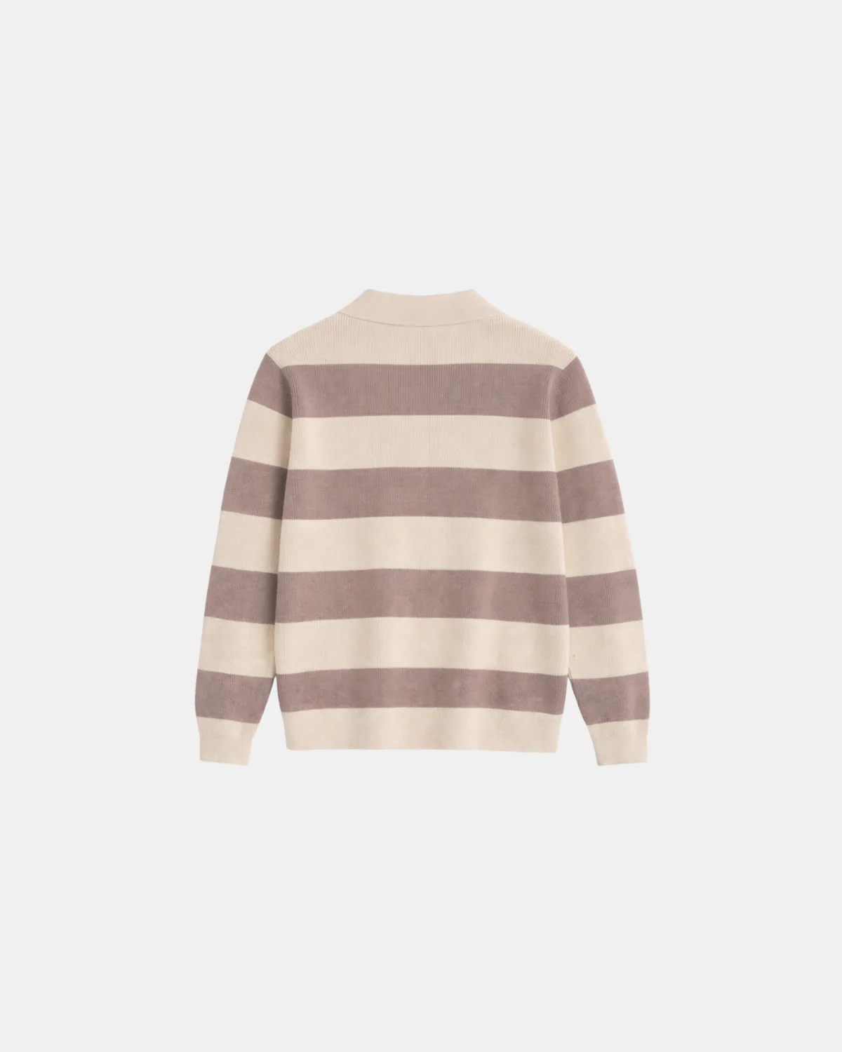 CORTEZ KNITTED POLO | BROWN CREME - Image 7
