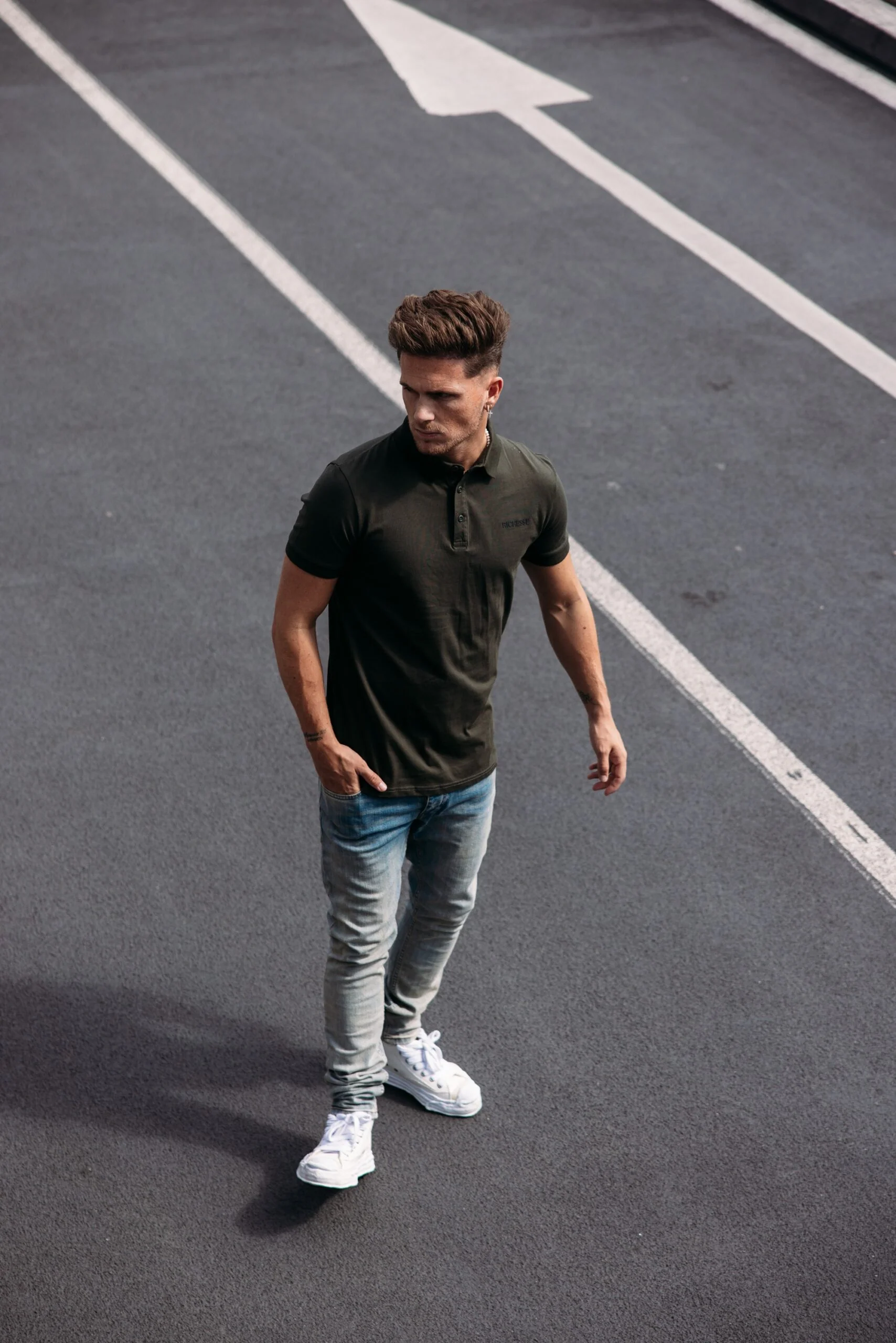 CREW POLO OLIVE - Image 3