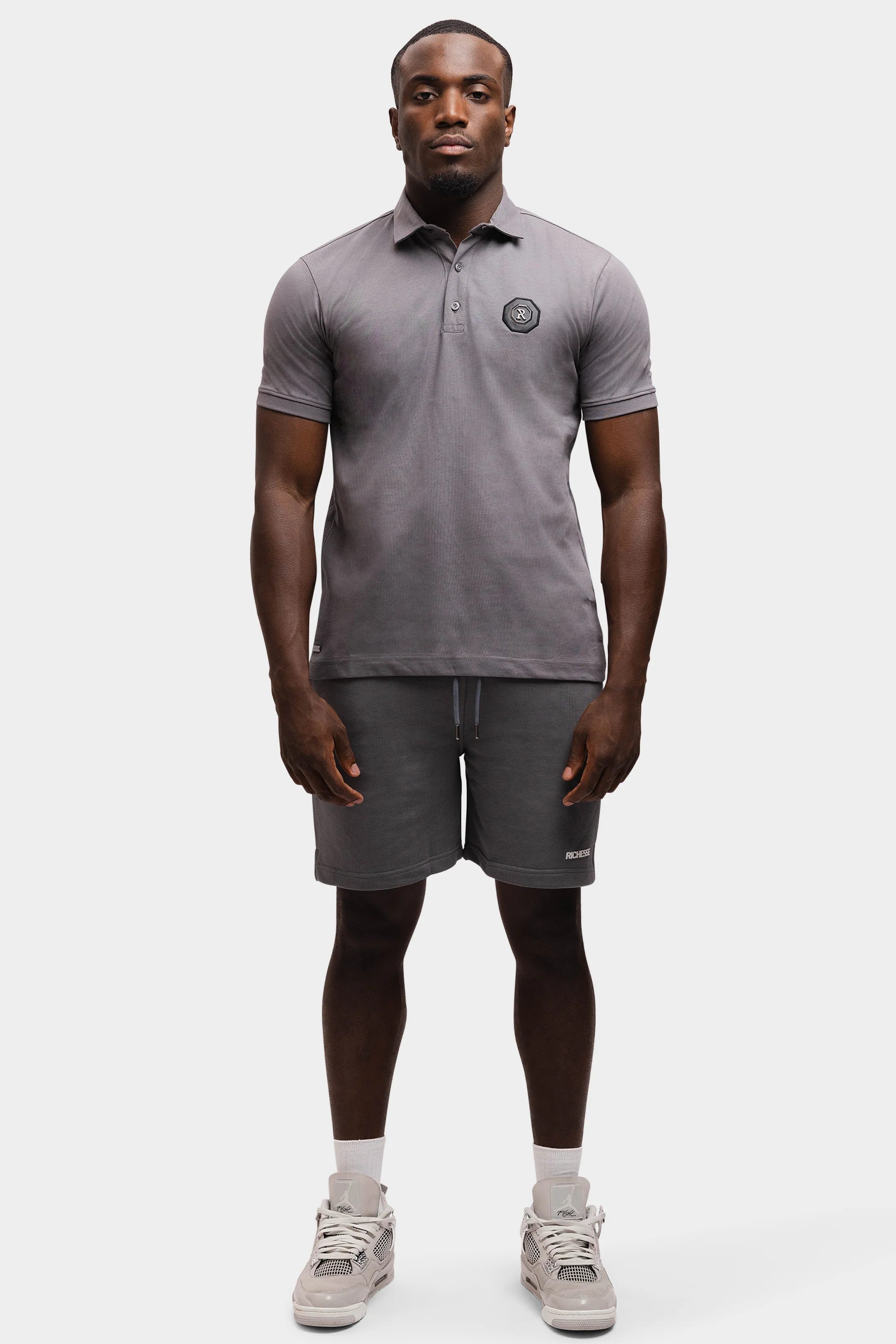 DELUXE POLO GRIJS - Image 3