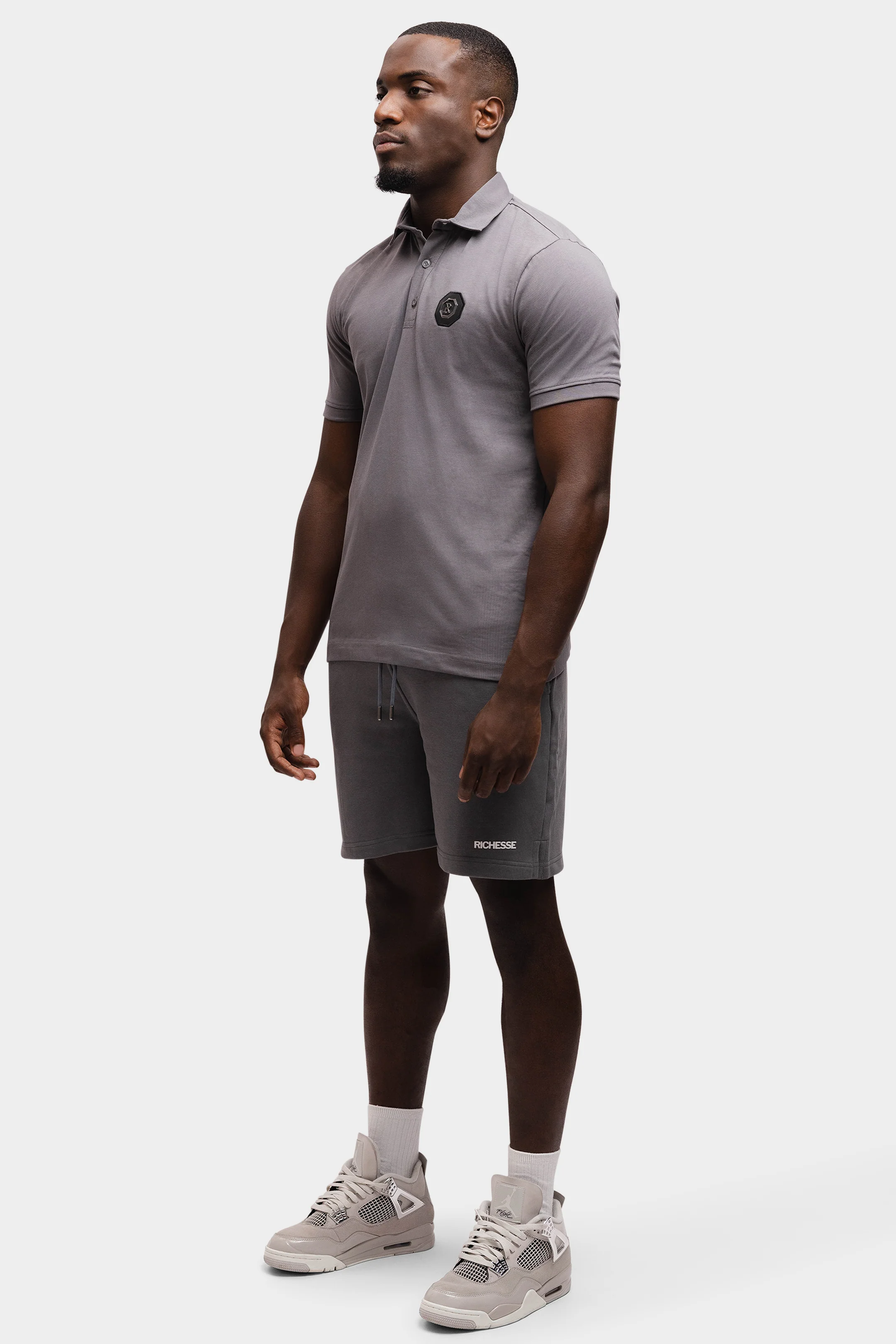 DELUXE POLO GRIJS - Image 4