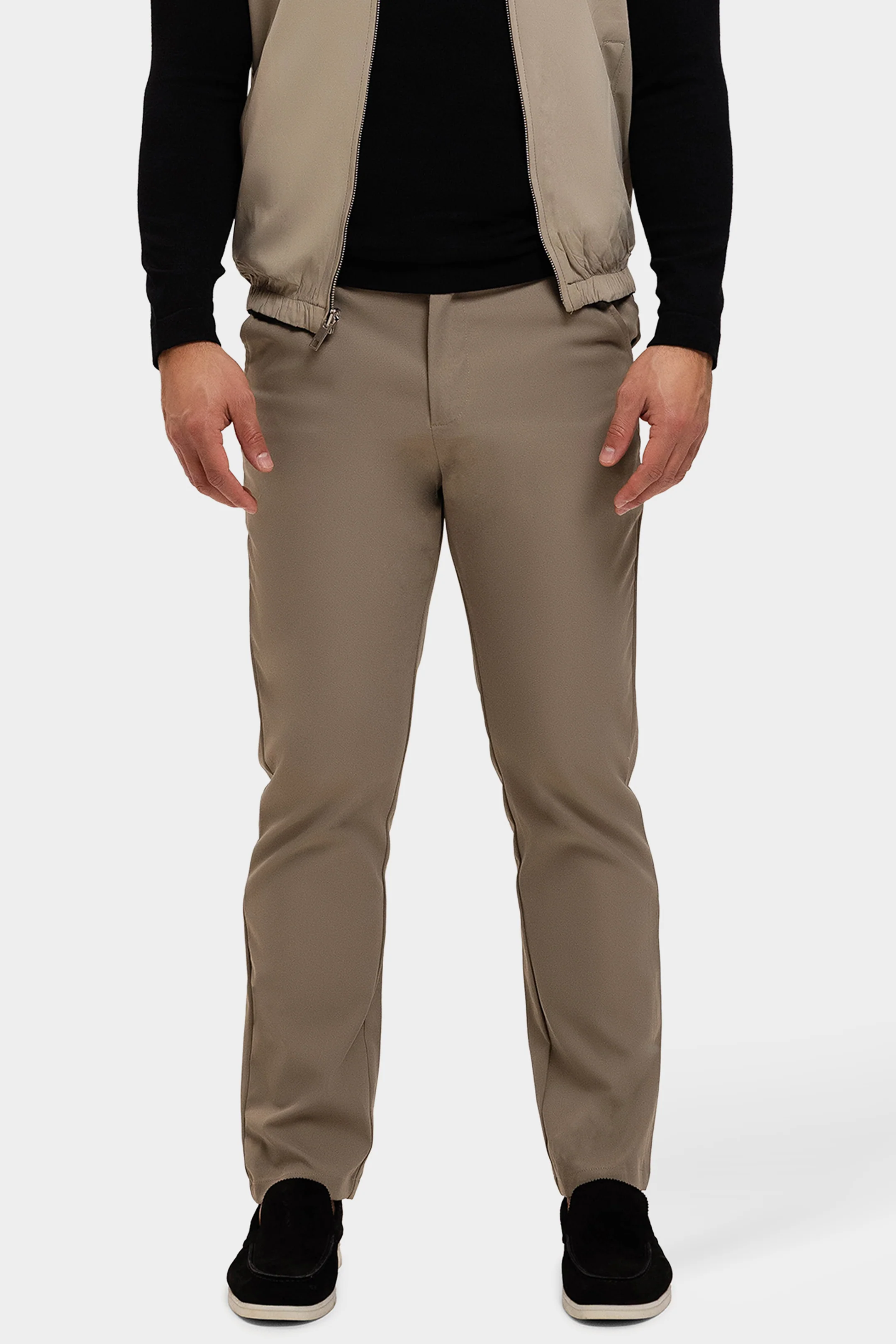 ESSENTIALS SMARTS PANTS CAMEL - Image 3