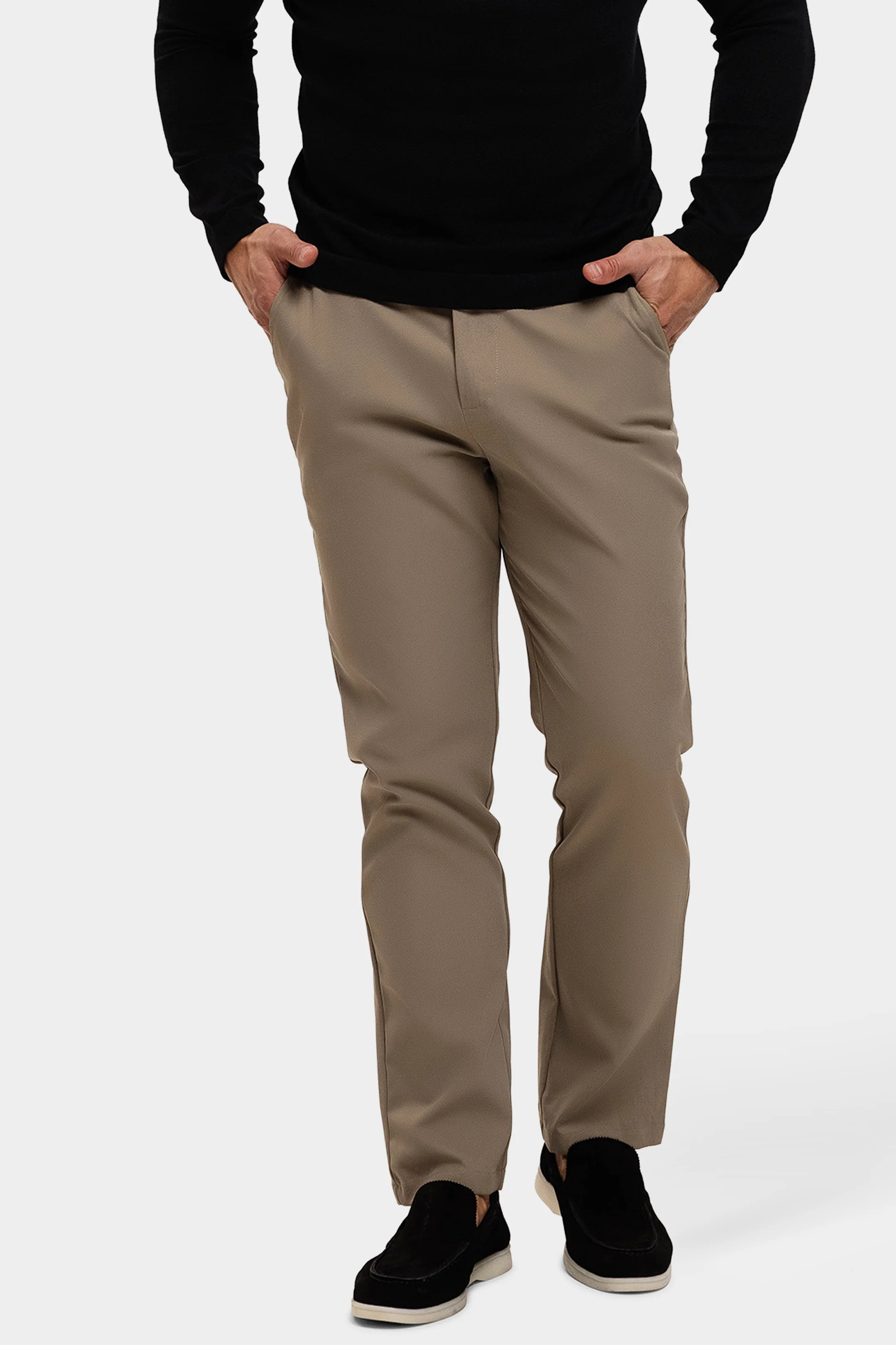 ESSENTIALS SMARTS PANTS CAMEL - Image 4