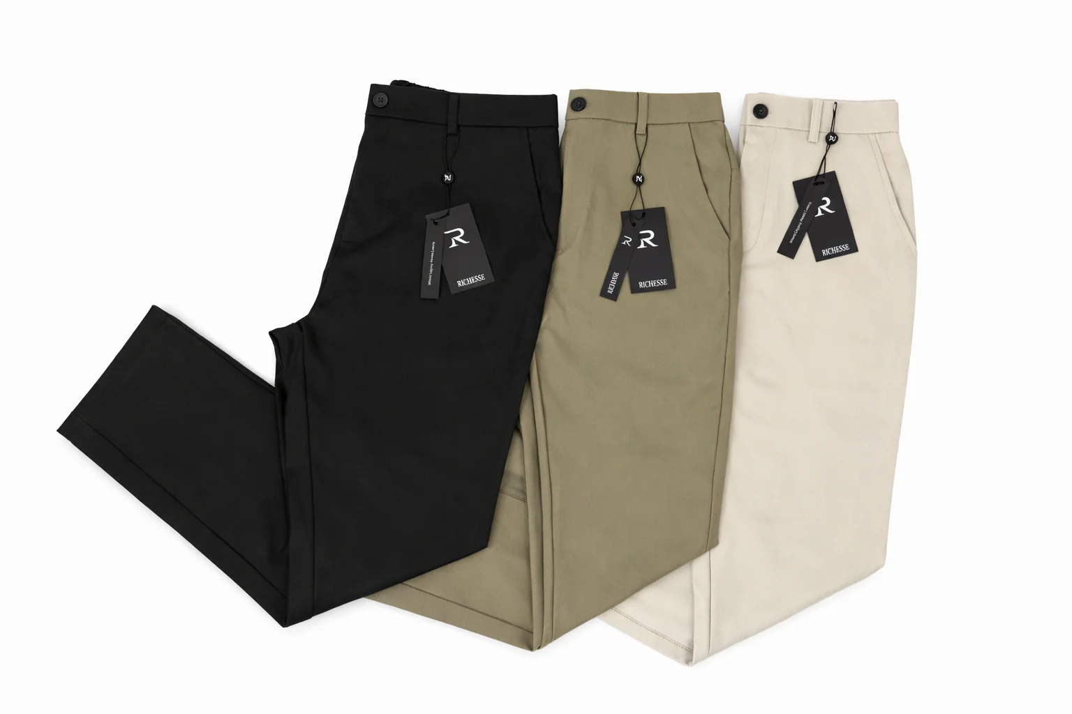 ESSENTIALS SMARTS PANTS CREME - Image 6