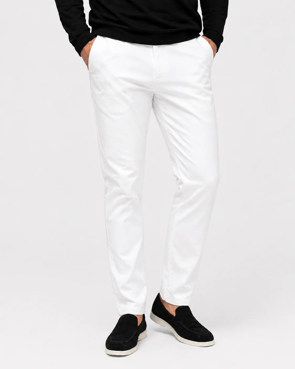 ESSENTIALS SMARTS PANTS WHITE - Image 2