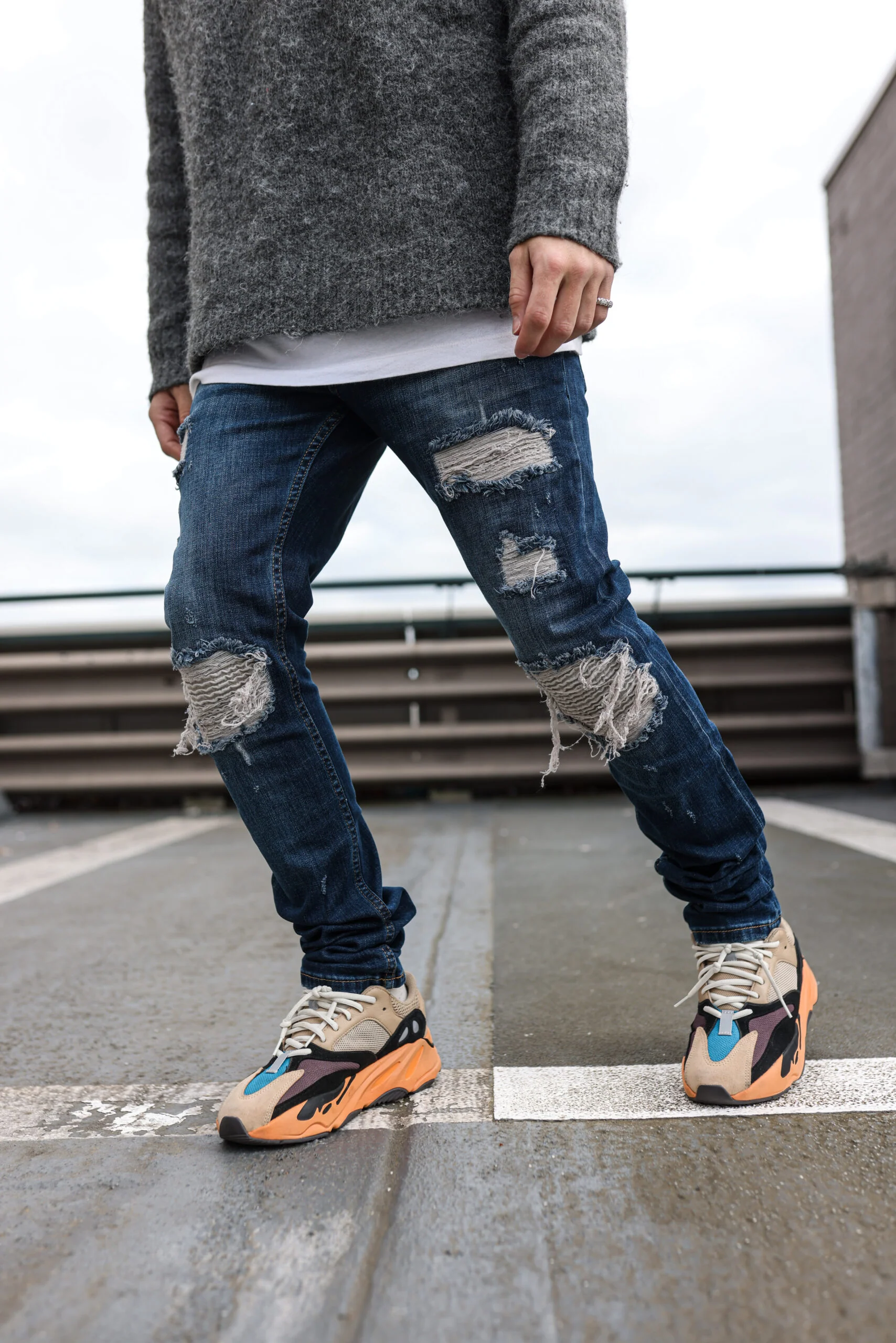 FORCE DARK BLUE JEANS - Image 2