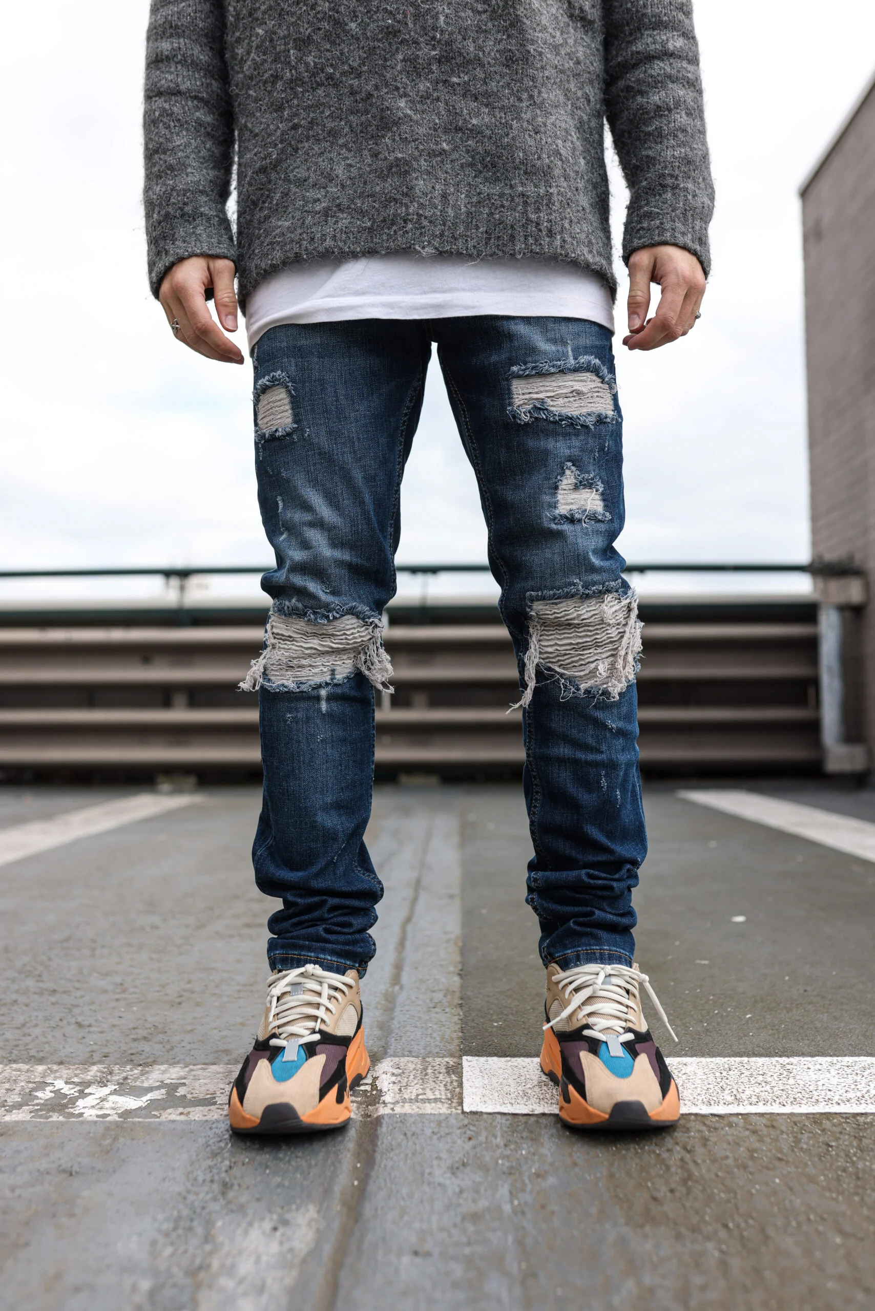 FORCE DARK BLUE JEANS - Image 3