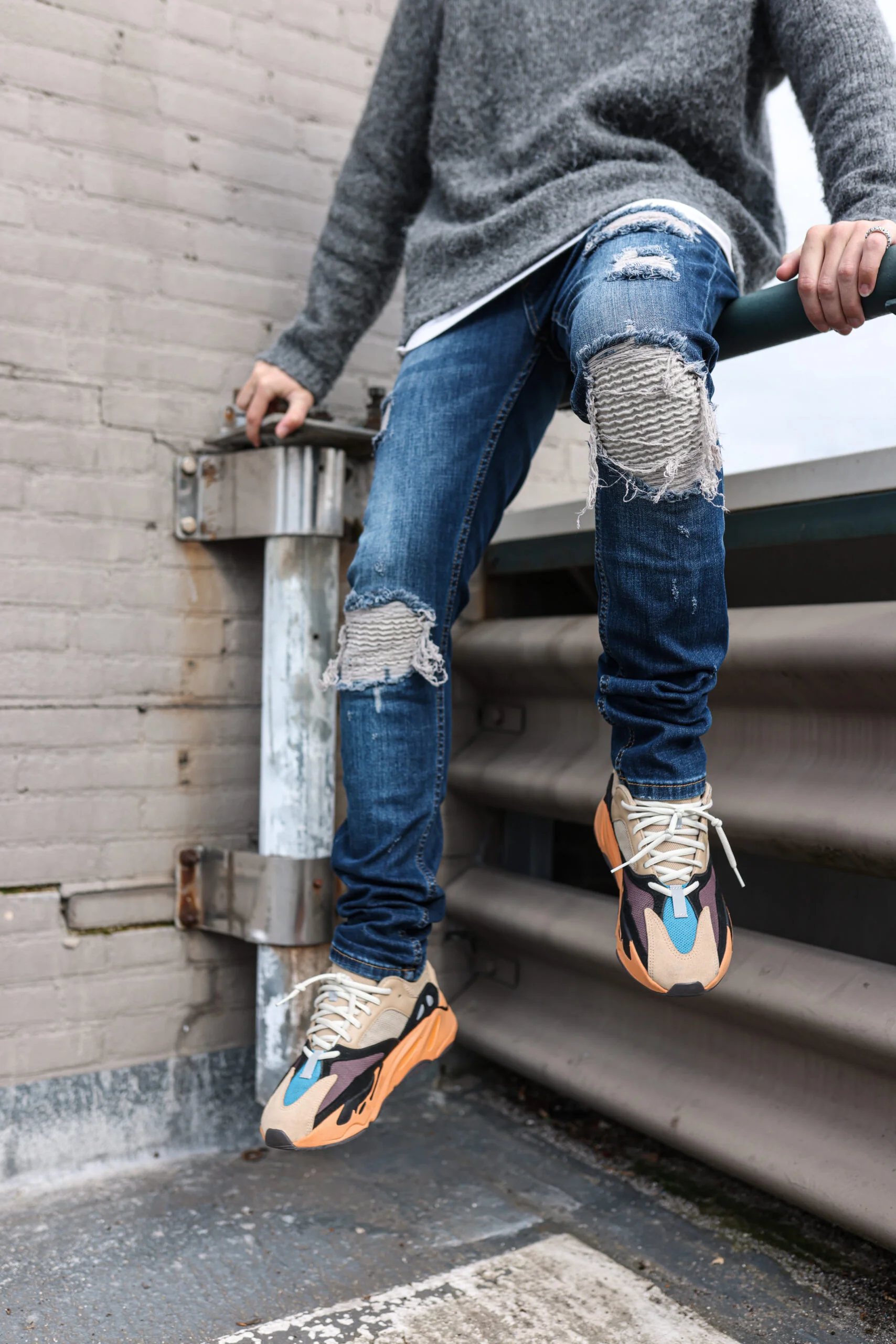 FORCE DARK BLUE JEANS - Image 4