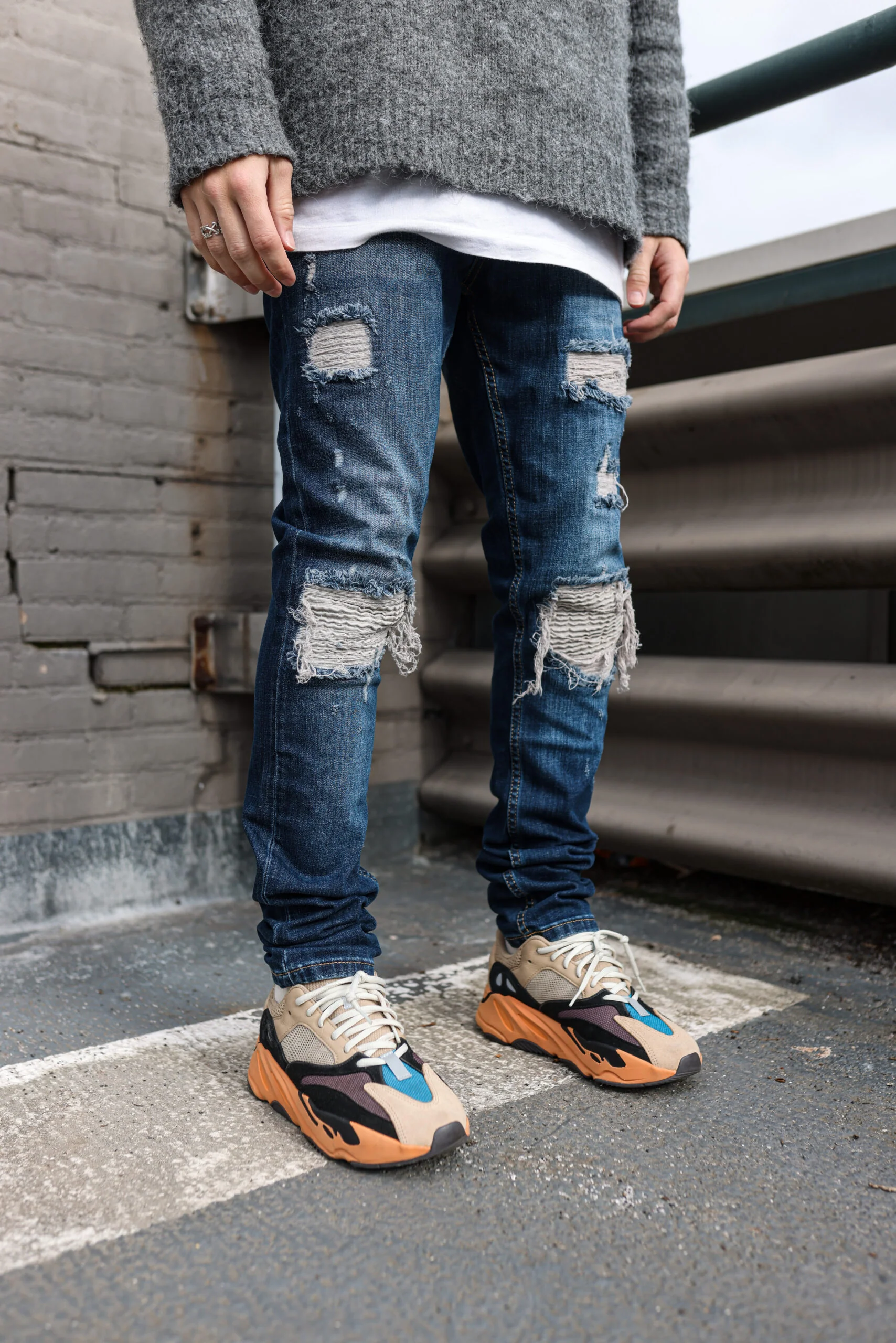 FORCE DARK BLUE JEANS - Image 5