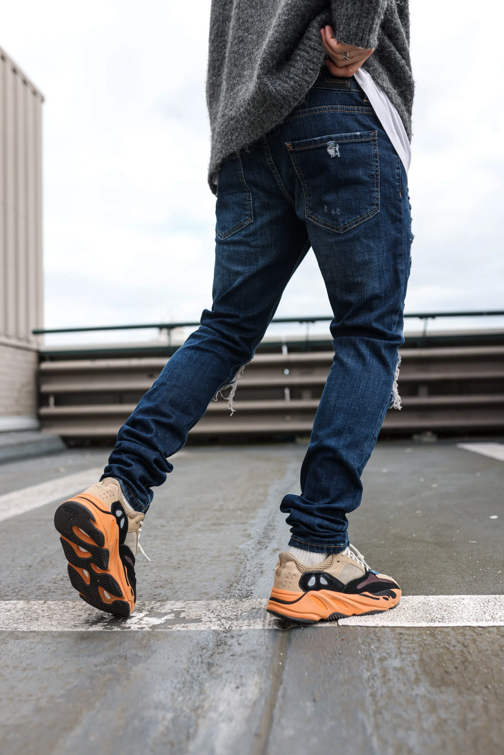 FORCE DARK BLUE JEANS - Image 6