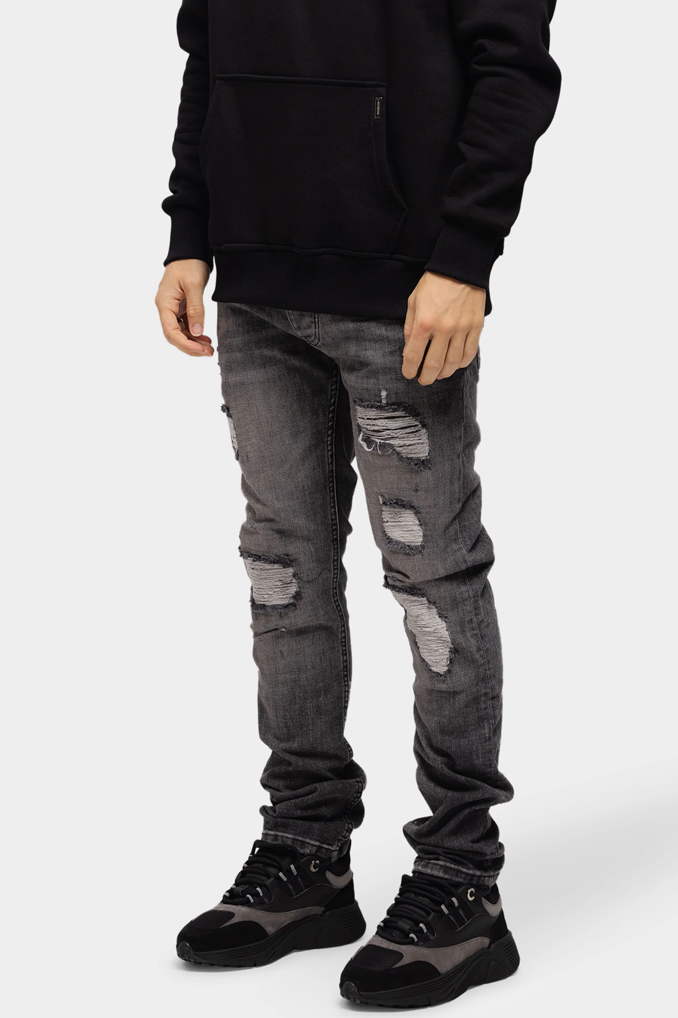 FORCE DELUXE GREY JEANS - Image 6