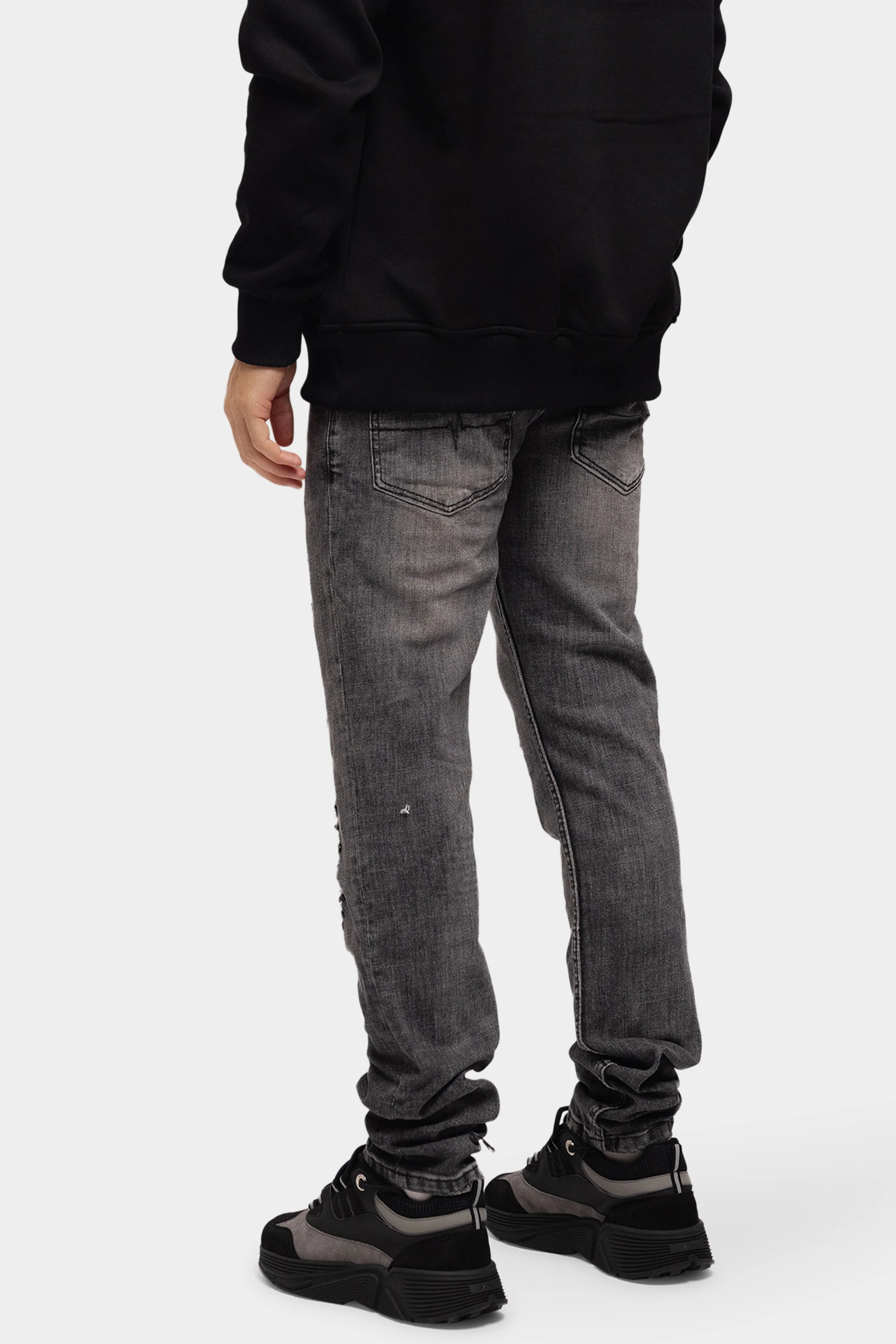FORCE DELUXE GREY JEANS - Image 7