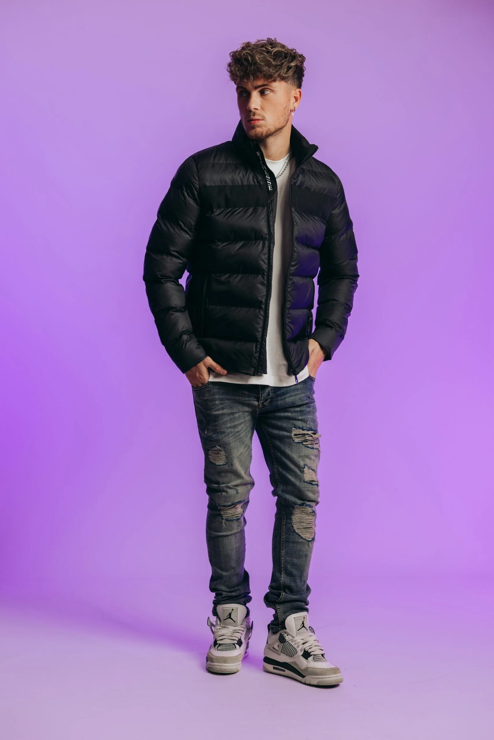 HASTINGS PUFFER JACKET BLACK - Image 3