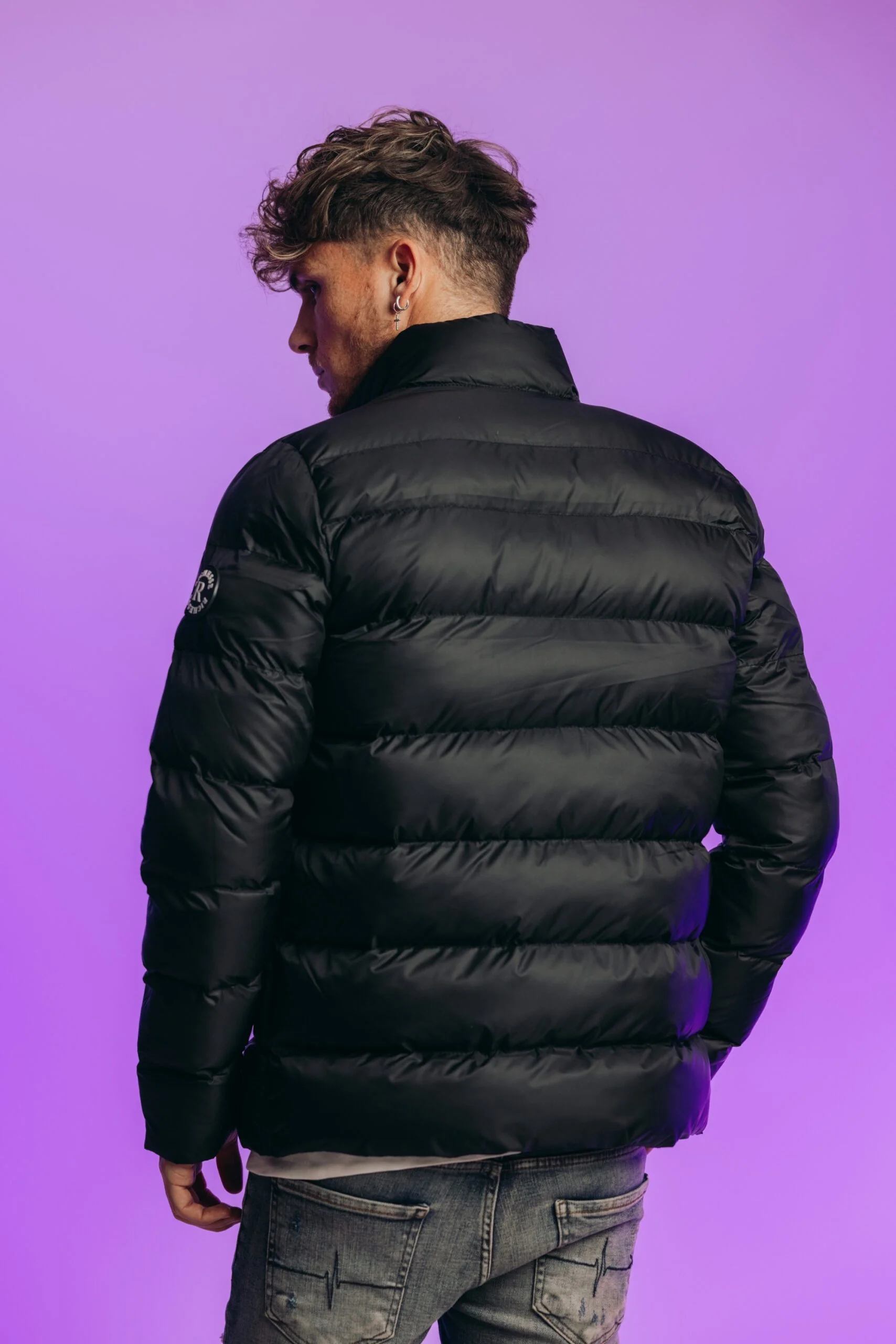 HASTINGS PUFFER JACKET BLACK - Image 5