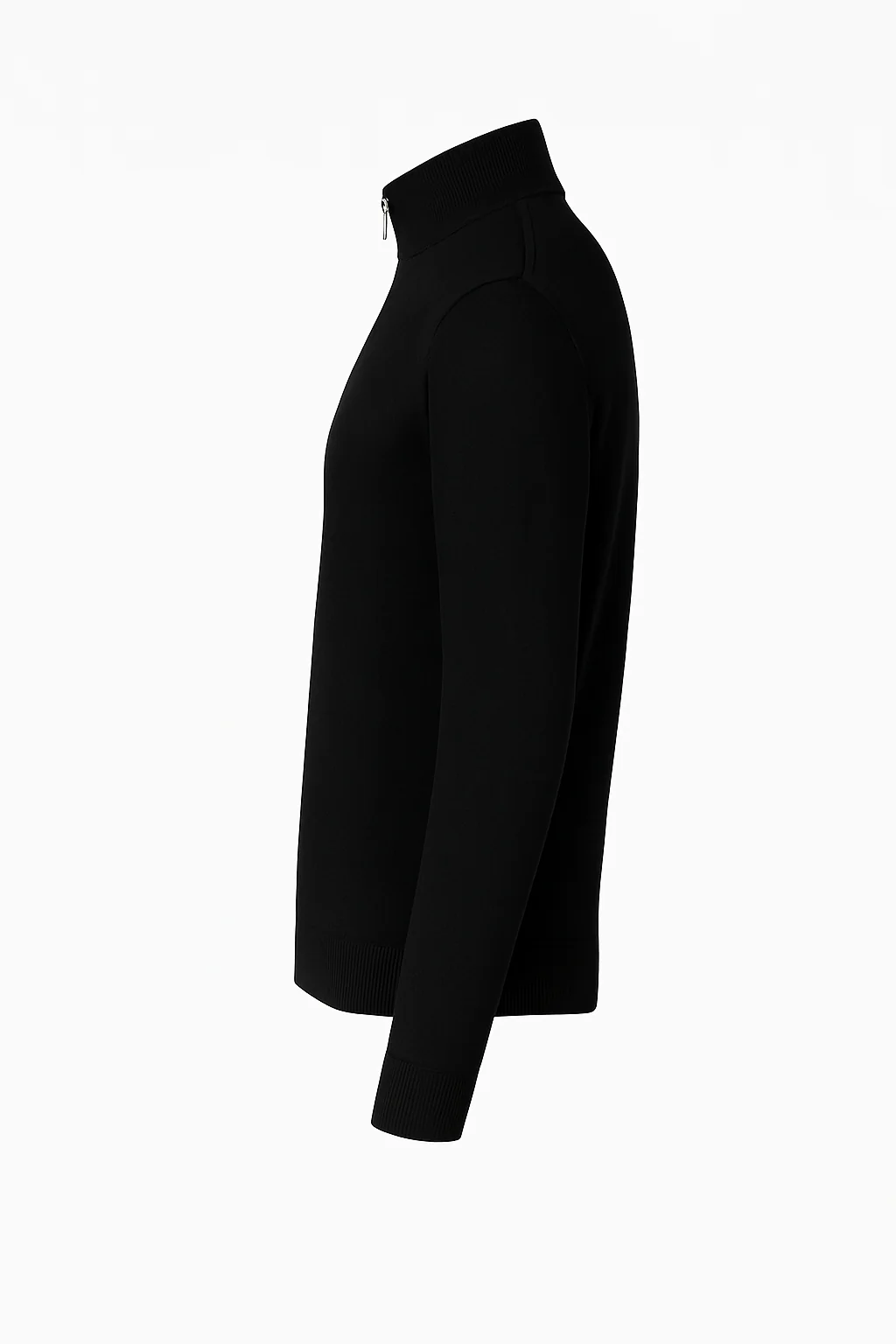 Knitted Zipper Black - Image 4