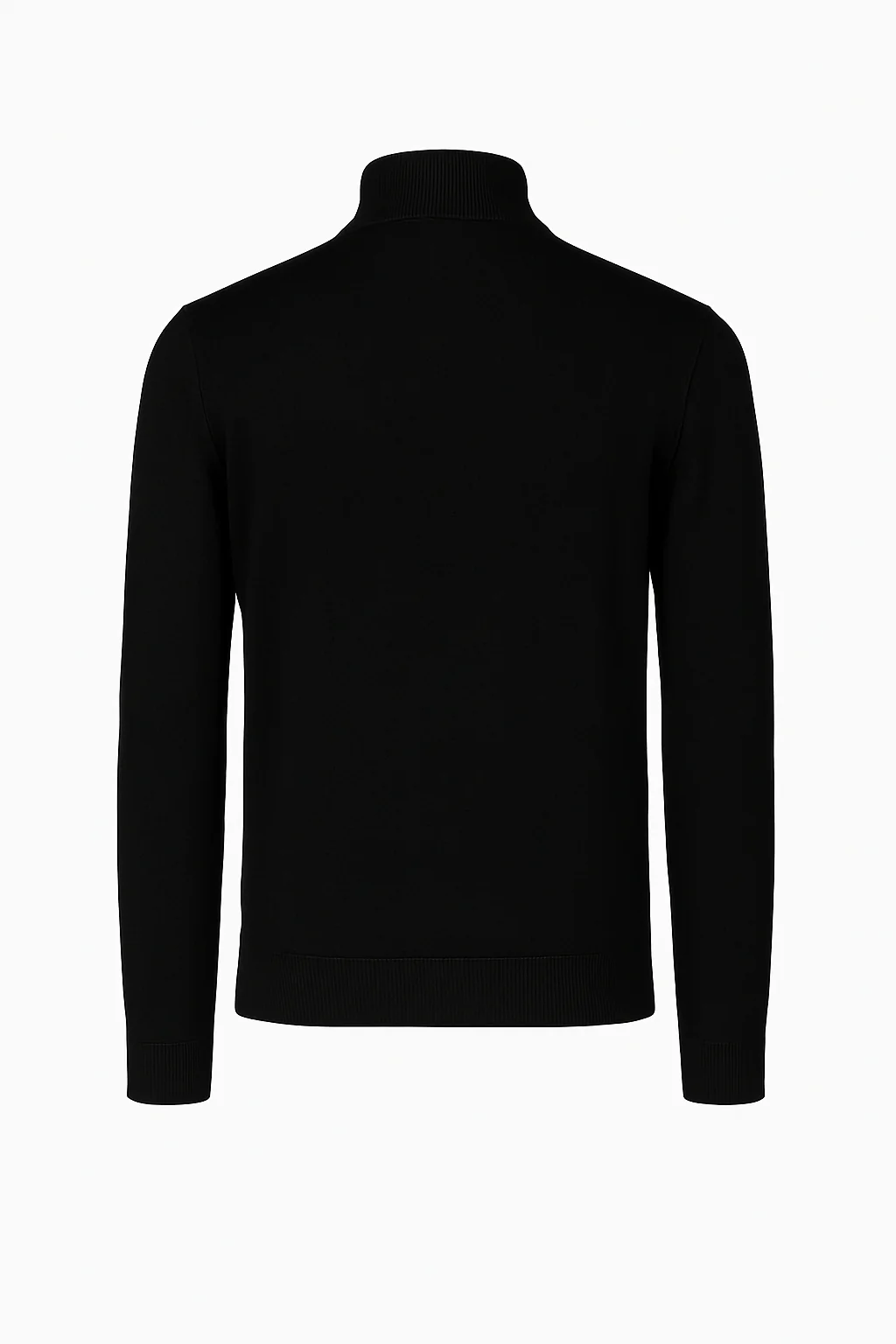 Knitted Zipper Black - Image 5