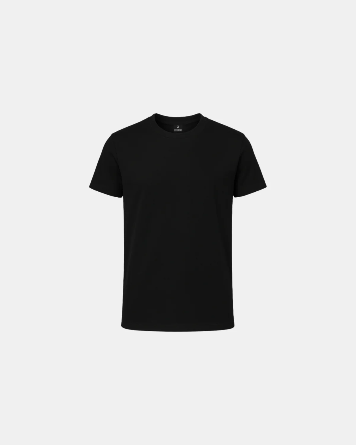 CLASSIC COTTON T-SHIRT BLACK - Image 2