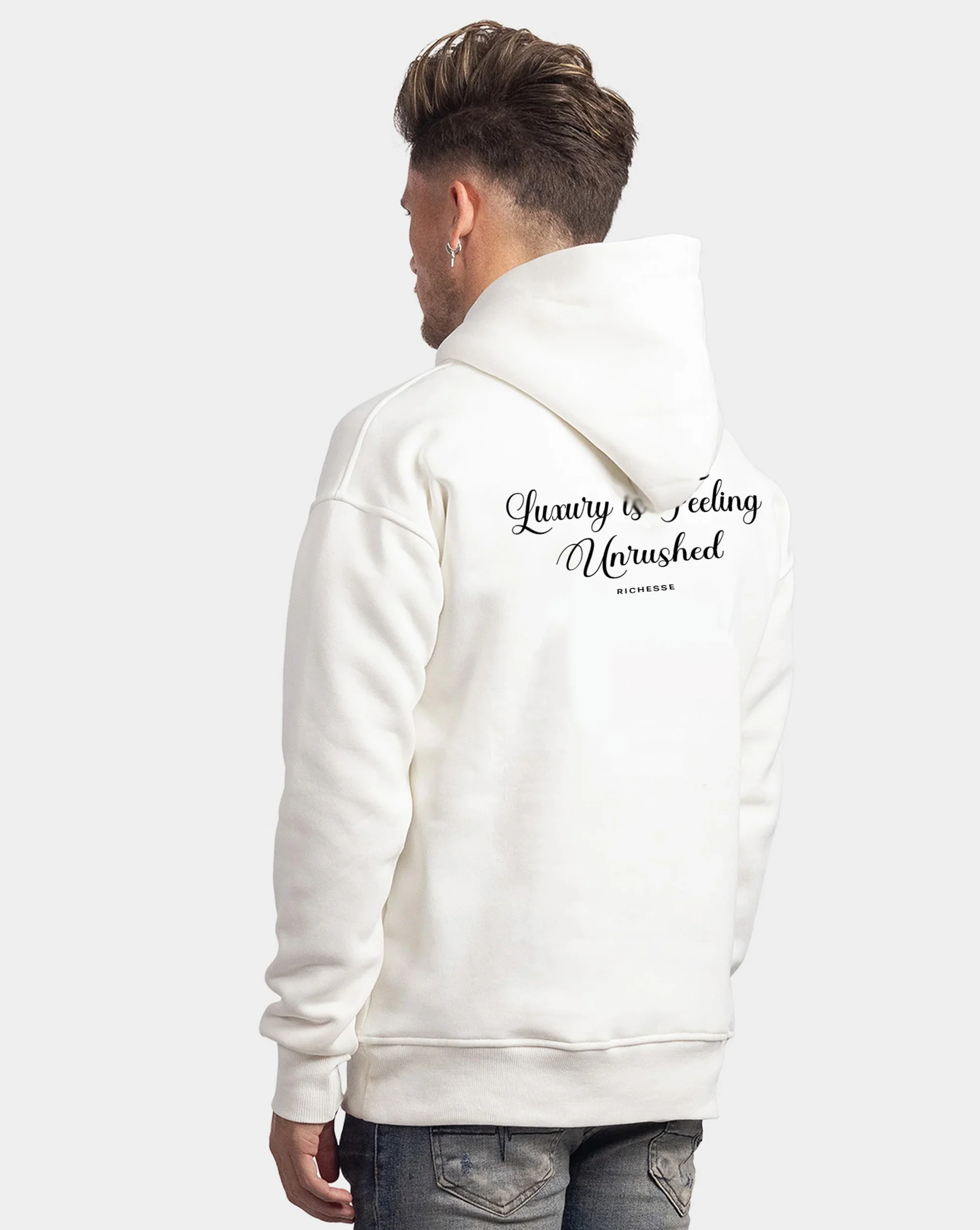 UNRUSHED HOODIE CREME - Image 2