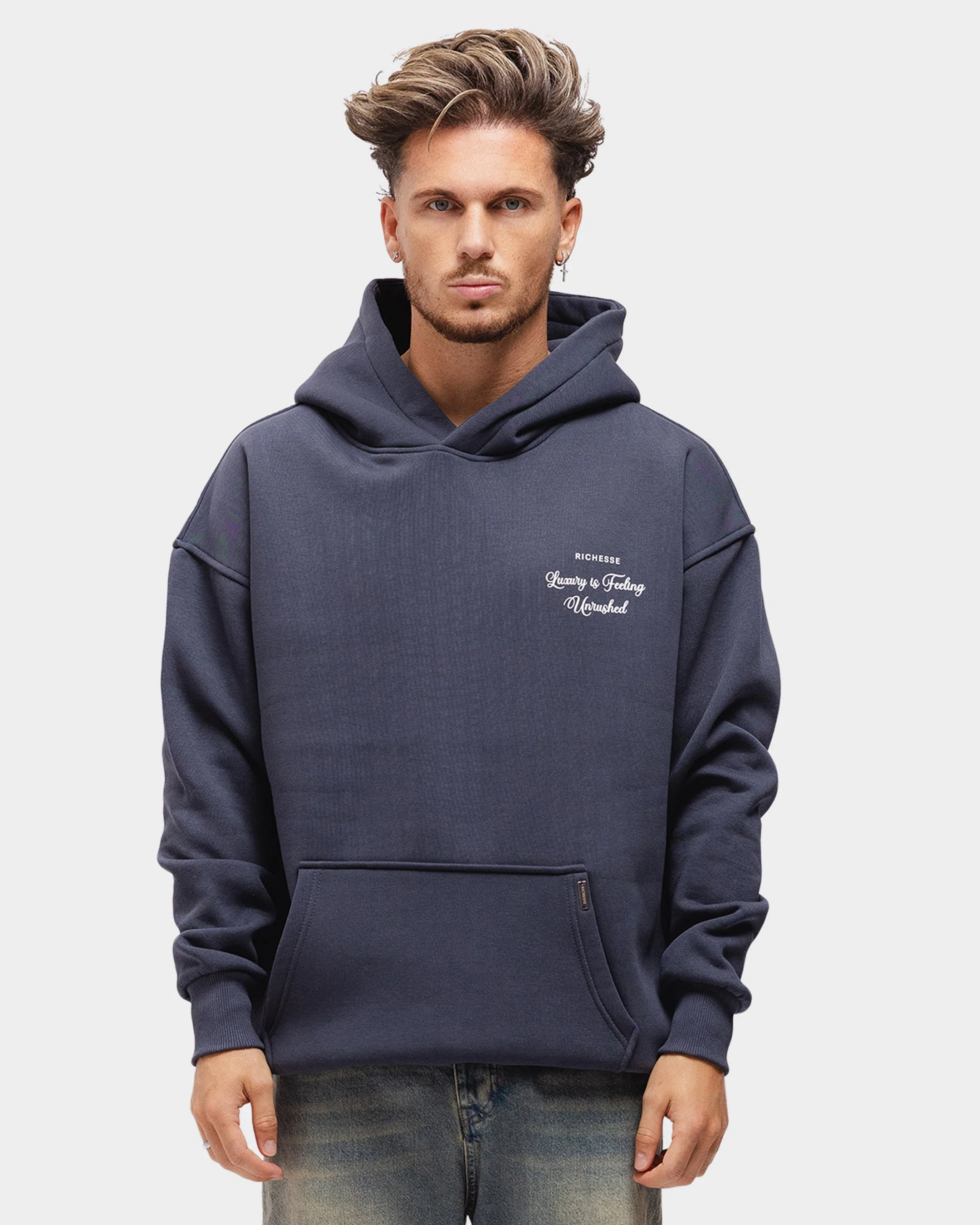 UNRUSHED HOODIE GREY